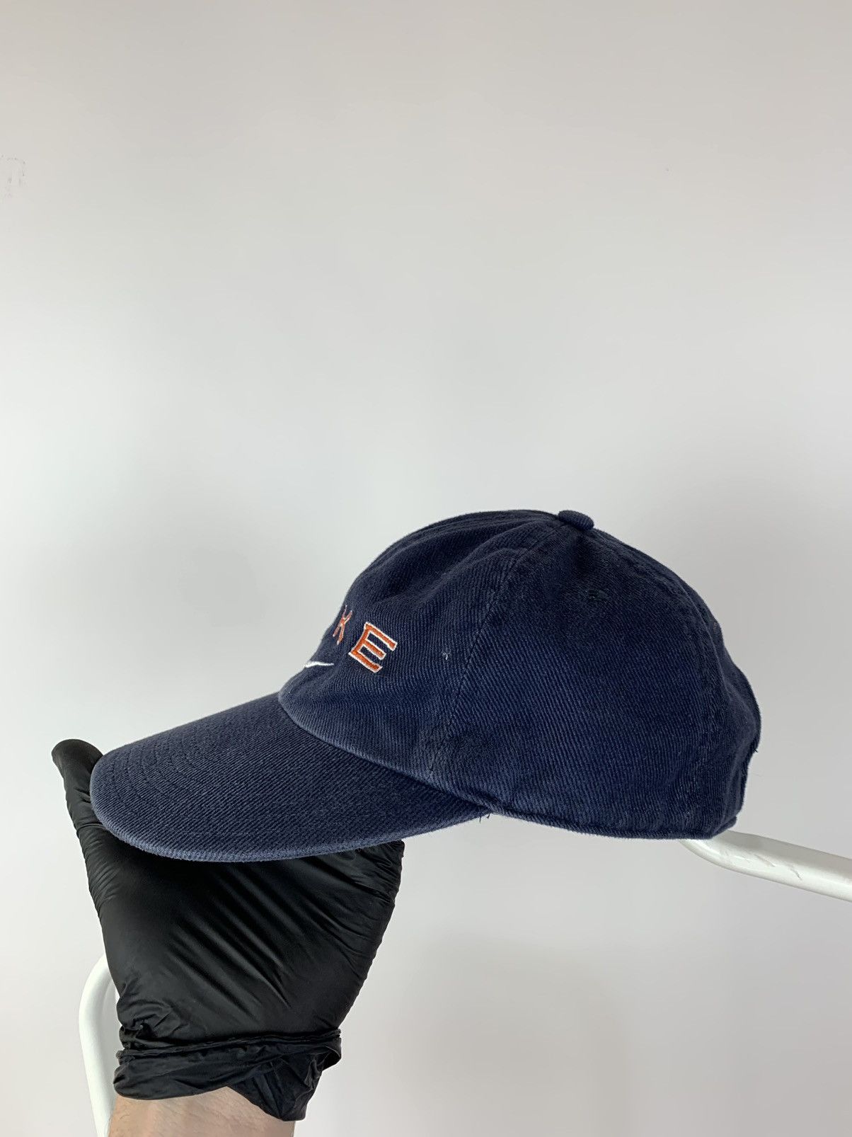 Nike 90s Vintage Nike Big Logo Double Swoosh Cap Hat Size ONE SIZE - 10 Thumbnail