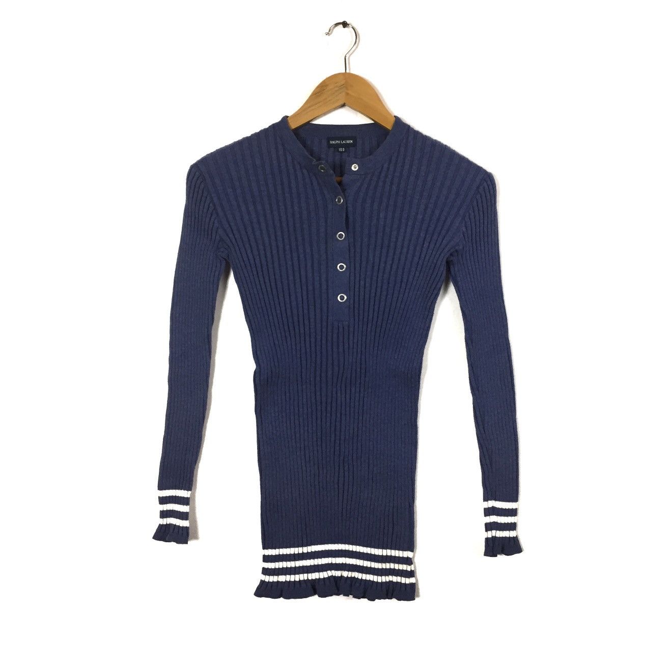 Polo Ralph Lauren × Ralph Lauren Ralph Lauren Fleece HalfButton Sweatshirt Ralph Lauren Knit Size S / US 4 / IT 40 - 2 Thumbnail