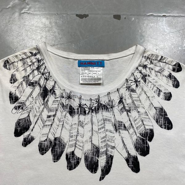 Katharine Hamnett London 90s Katharine Hamnett Feather Necklace T