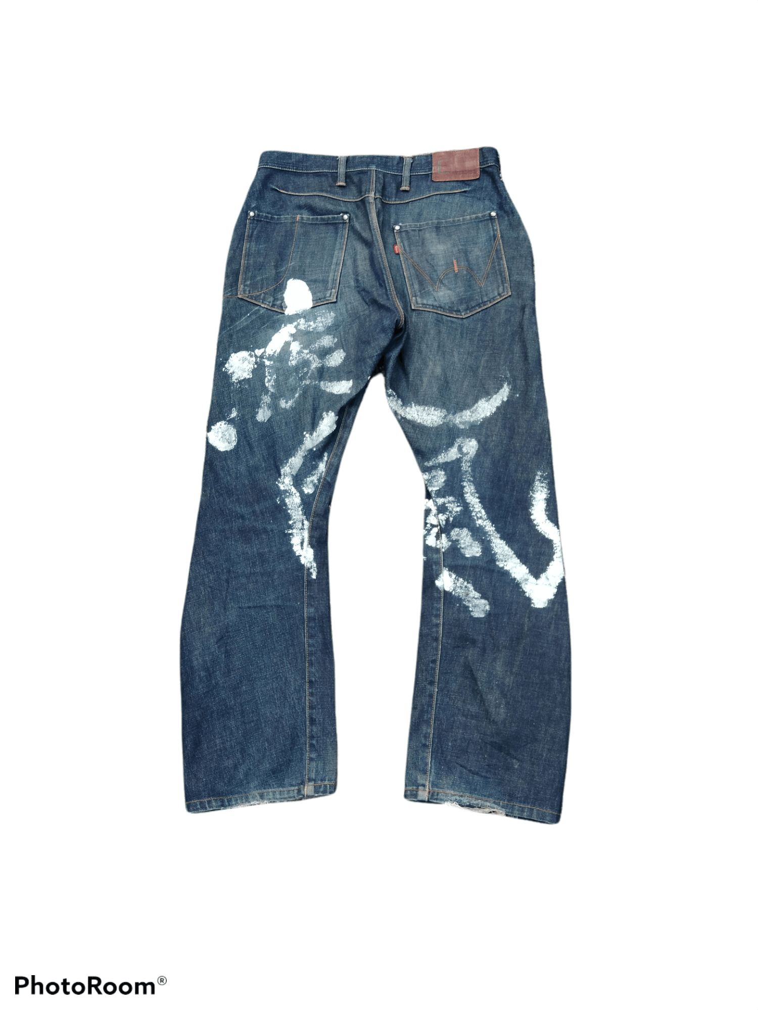 Edwin CURVE🔥MADE IN JAPAN SPLATTER E FUNCTION PANTS Size US 31 - 1 Thumbnail