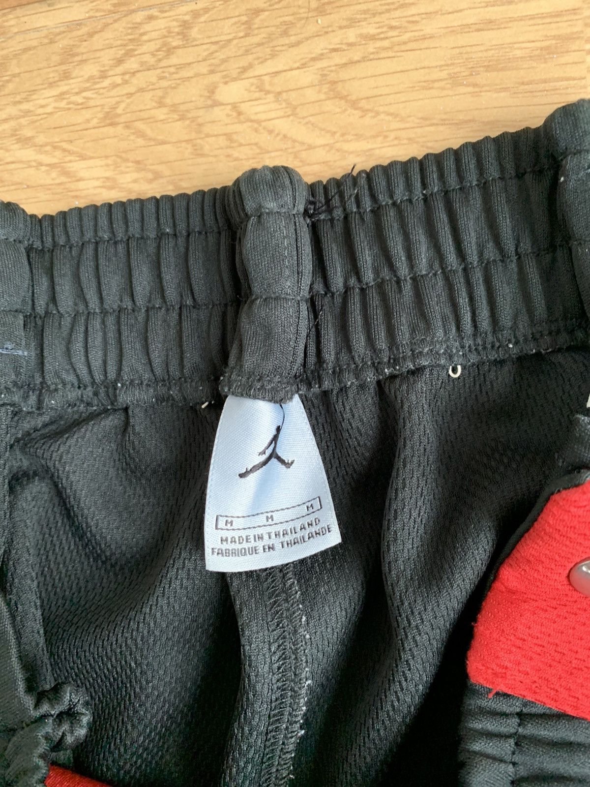 Jordan Brand × Nike × Vintage Vintage y2k Nike Jordan Black Track Pants Buttons Jumpman Size US 34 / EU 50 - 4 Thumbnail
