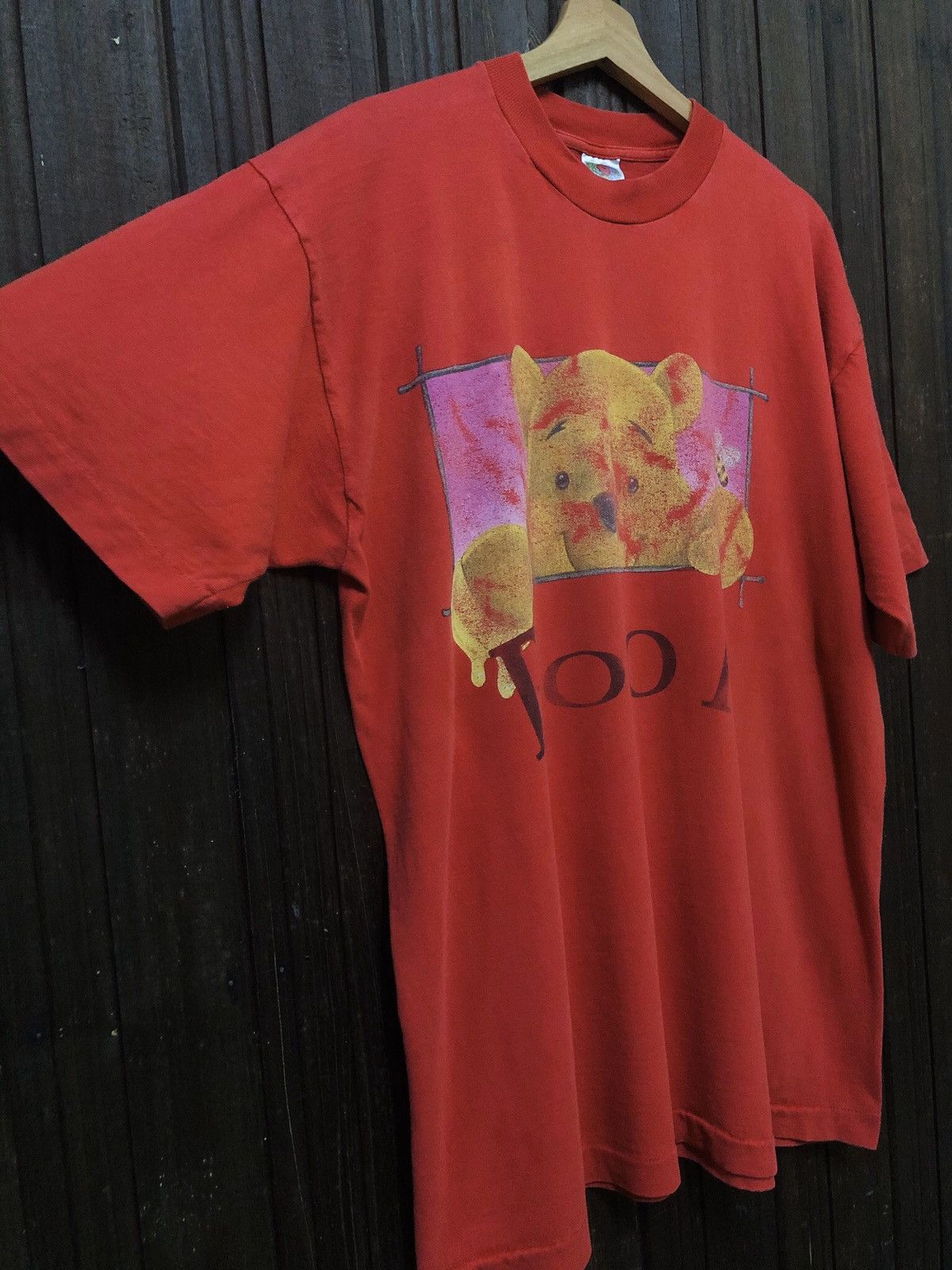 Cartoon Network × Disney × Vintage Vintage 90s Winnie The Pooh Bear Rare Tee Shirt Size US XL / EU 56 / 4 - 4 Thumbnail