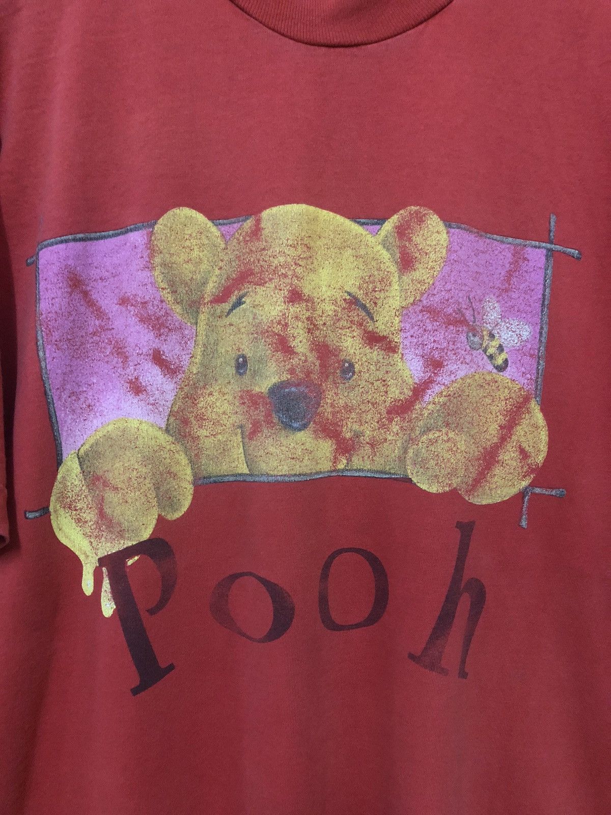 Cartoon Network × Disney × Vintage Vintage 90s Winnie The Pooh Bear Rare Tee Shirt Size US XL / EU 56 / 4 - 2 Thumbnail