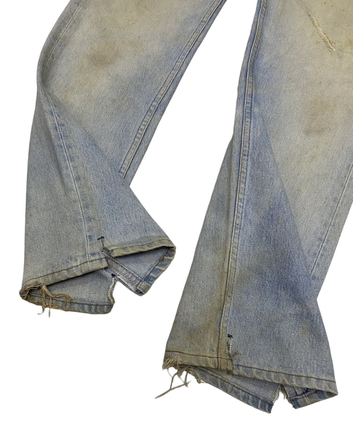 Levi's × Vintage RUSTY🔥VTG LEVIS 501 MADE IN USA 🇺🇸 DISTRESSED DENIM JEANS Size US 29 - 8 Thumbnail