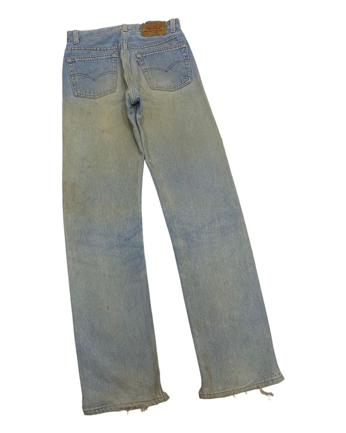 Levi's × Vintage RUSTY🔥VTG LEVIS 501 MADE IN USA 🇺🇸 DISTRESSED DENIM JEANS Size US 29 - 7 Thumbnail