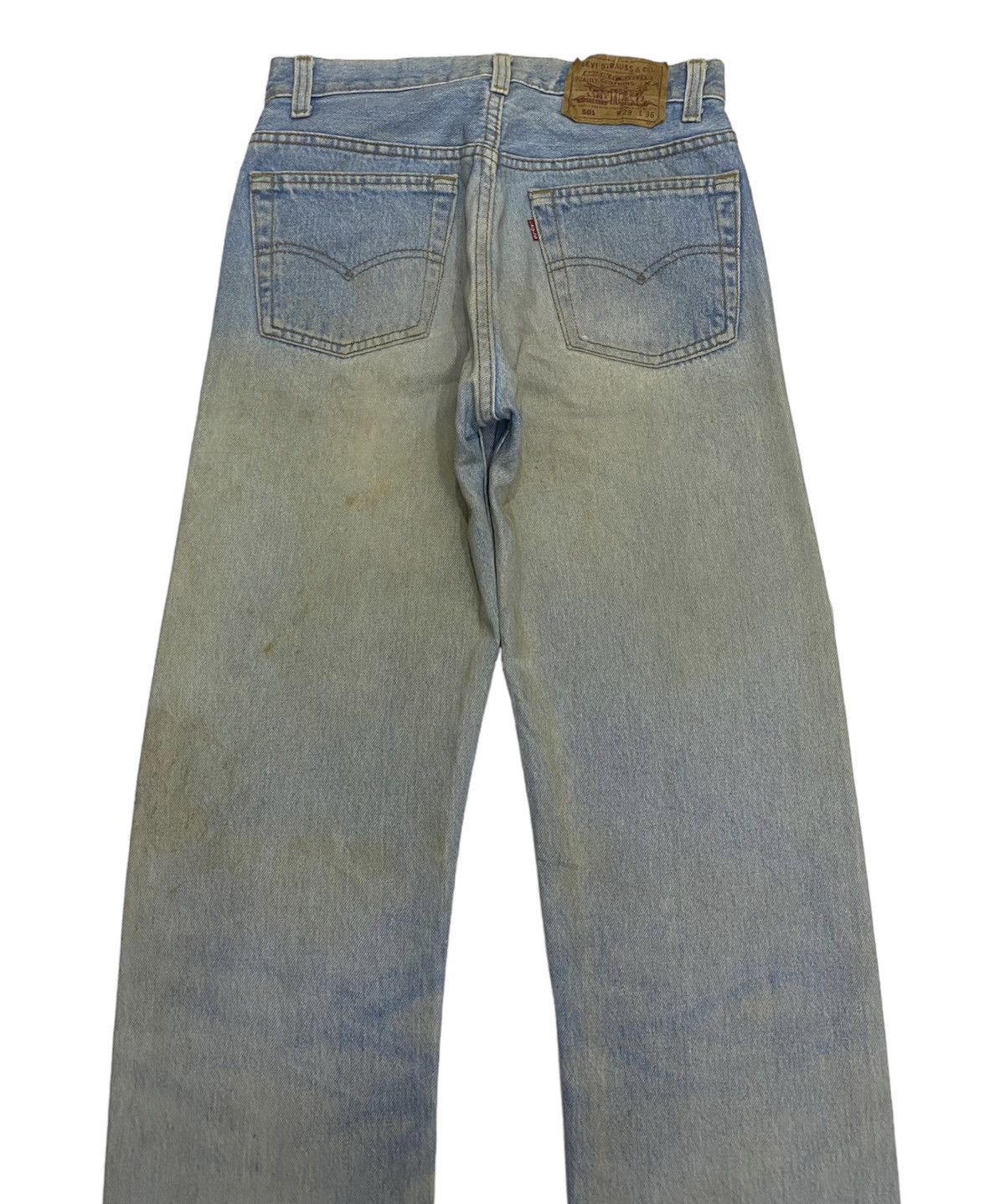 Levi's × Vintage RUSTY🔥VTG LEVIS 501 MADE IN USA 🇺🇸 DISTRESSED DENIM JEANS Size US 29 - 5 Thumbnail