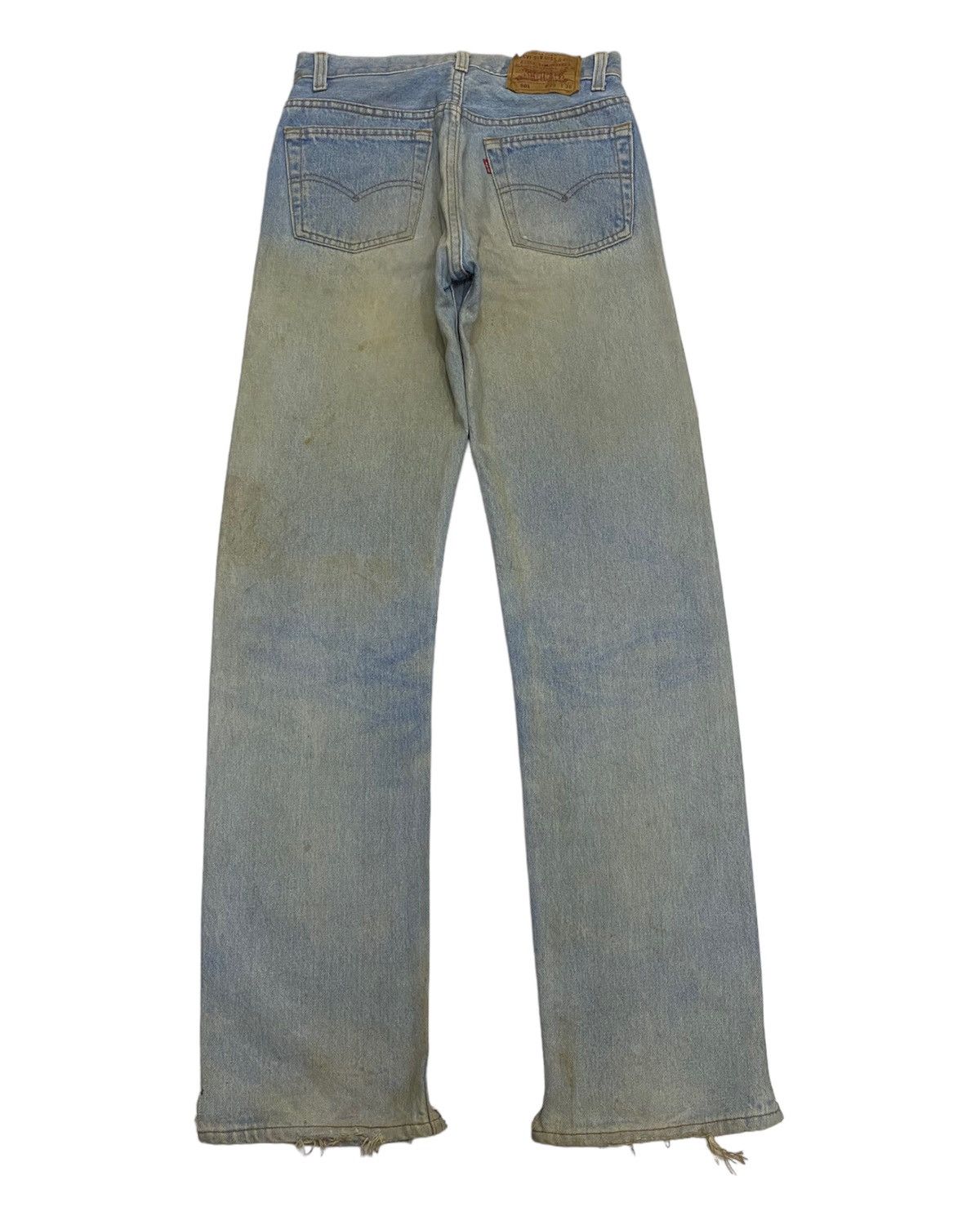 Levi's × Vintage RUSTY🔥VTG LEVIS 501 MADE IN USA 🇺🇸 DISTRESSED DENIM JEANS Size US 29 - 3 Thumbnail