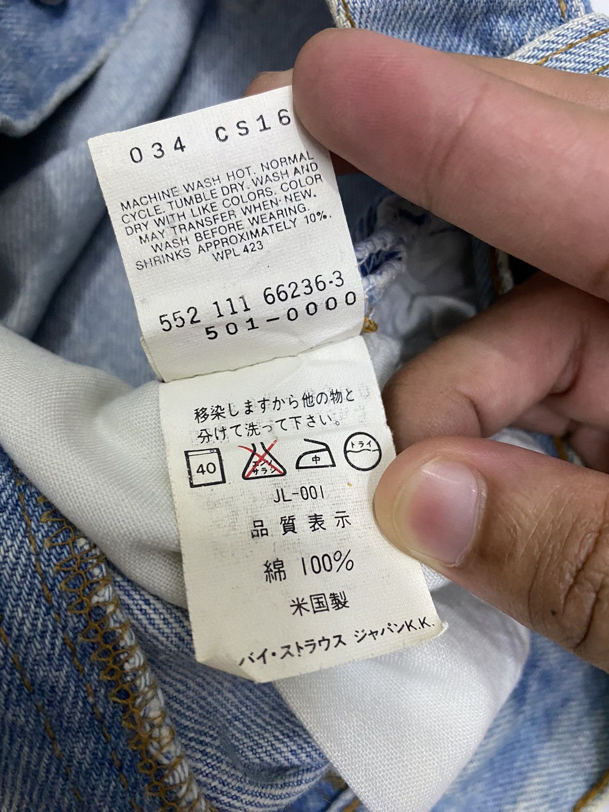 Levi's × Vintage RUSTY🔥VTG LEVIS 501 MADE IN USA 🇺🇸 DISTRESSED DENIM JEANS Size US 29 - 14 Thumbnail