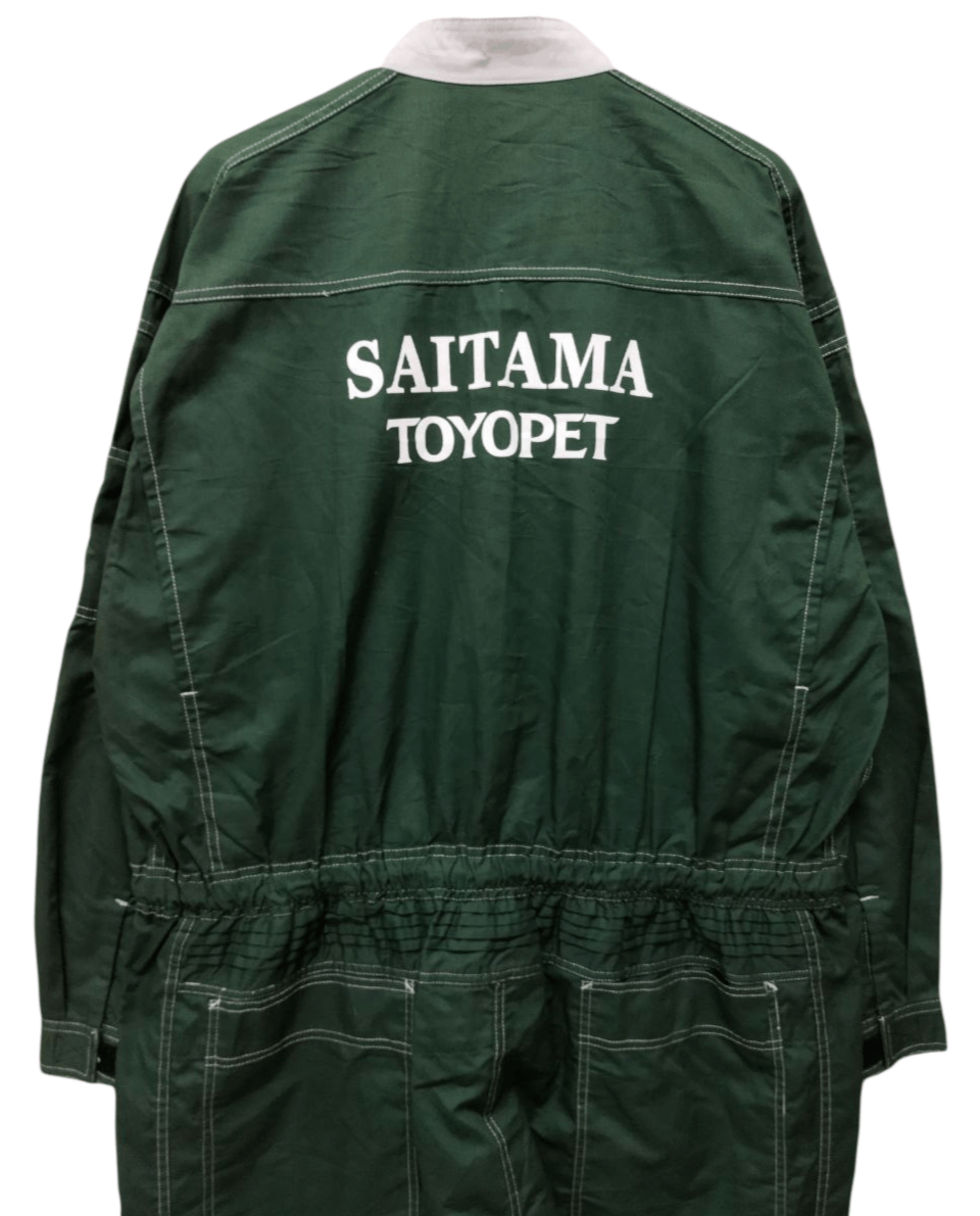 Japanese Brand Vintage Toyota Saitama Toyopet Overalls Size US 44 / EU 60 - 2 Thumbnail