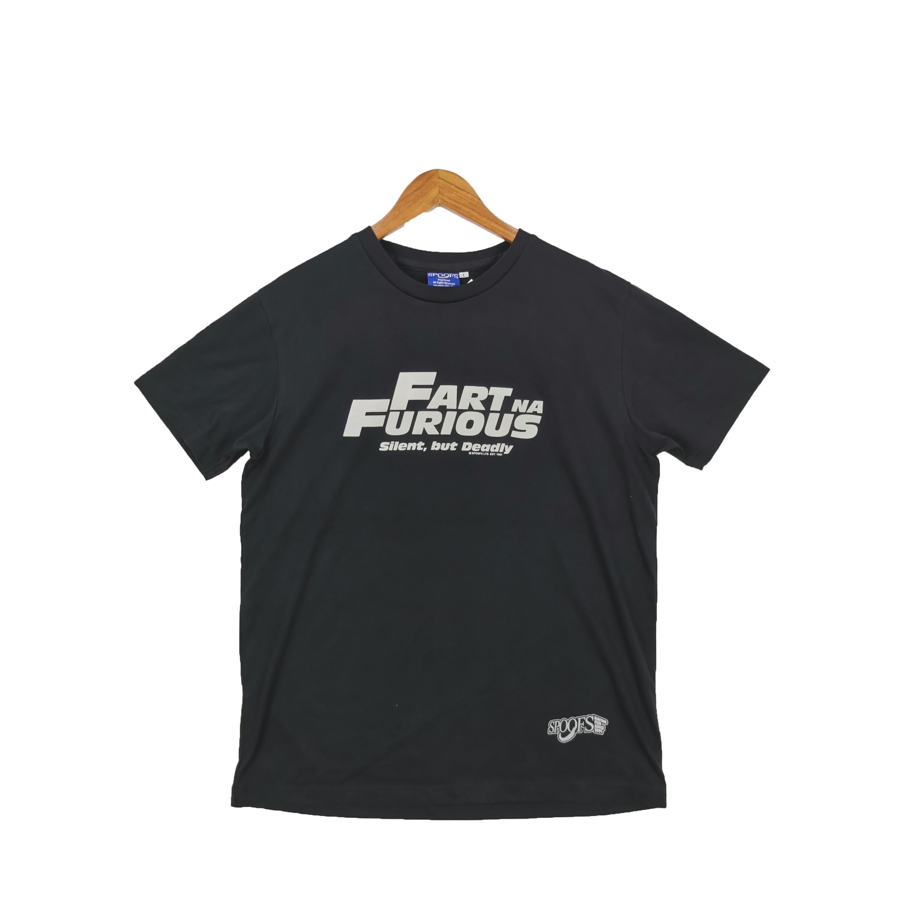 Vintage Vintage Fart and Furious T Shirt Movie Humor Crewneck Tee Size US L / EU 52-54 / 3 - 1 Thumbnail