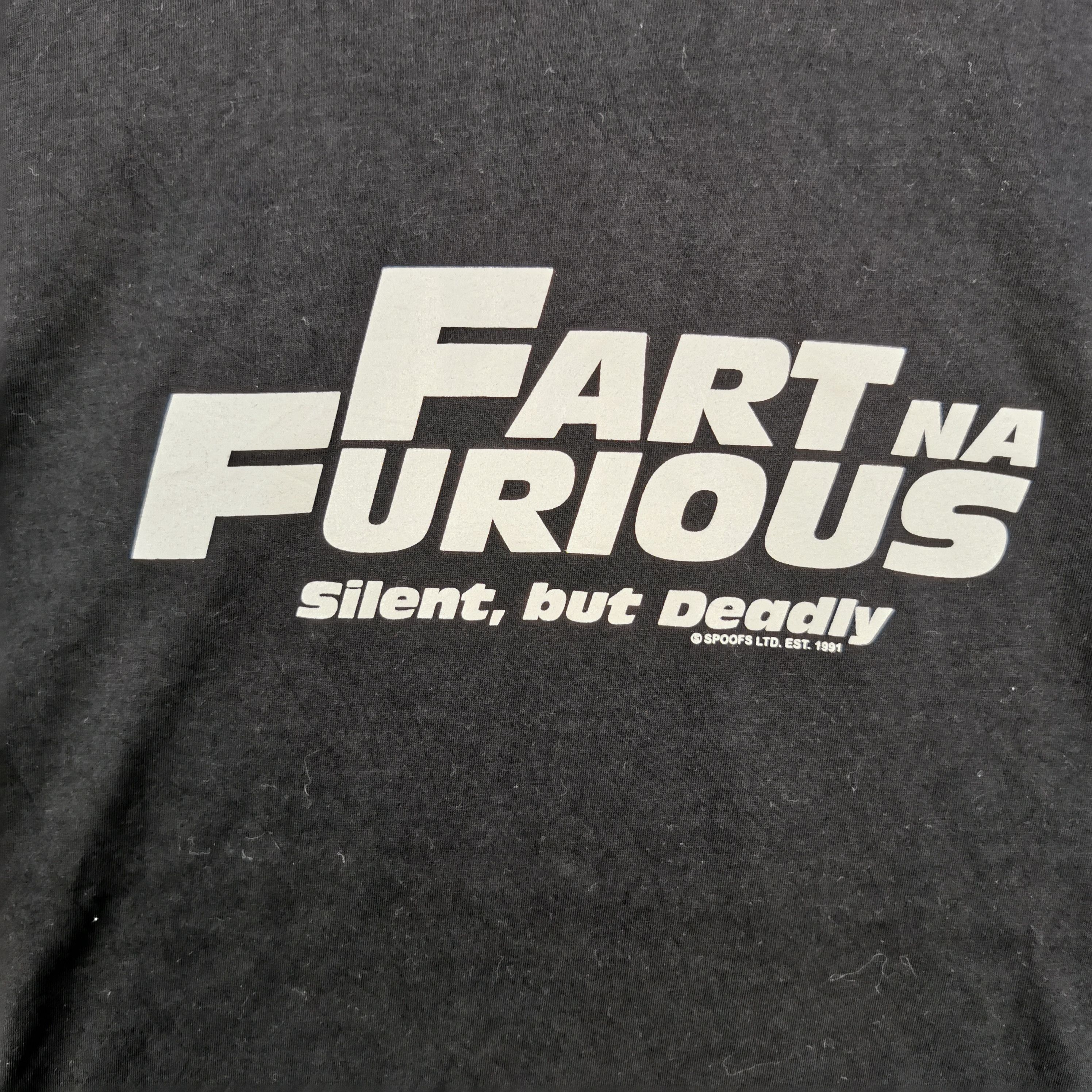 Vintage Vintage Fart and Furious T Shirt Movie Humor Crewneck Tee Size US L / EU 52-54 / 3 - 4 Thumbnail