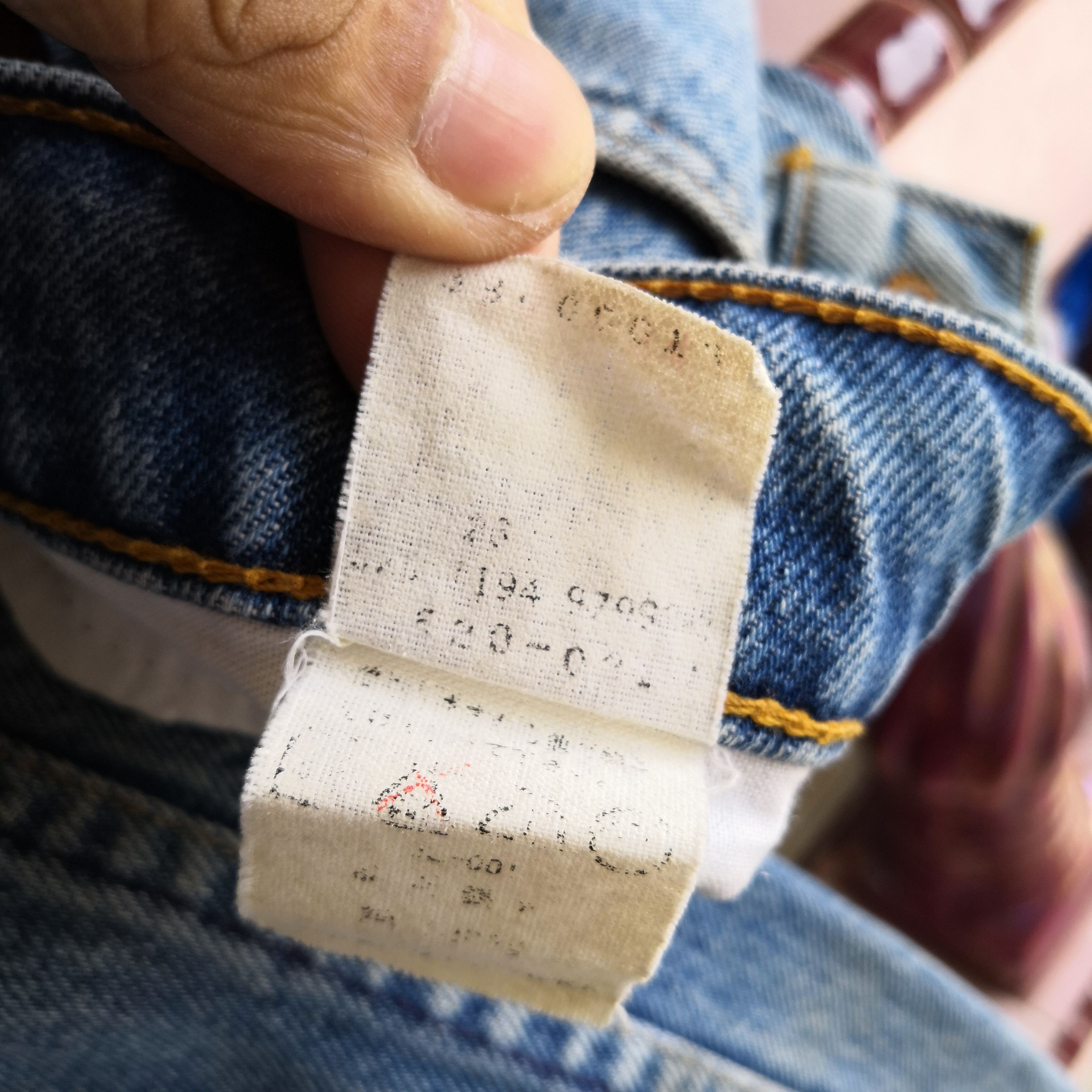 Levi's Vintage Levi's Paint Splatter Jeans Levis Faded Denim Size US 30 / EU 46 - 14 Thumbnail