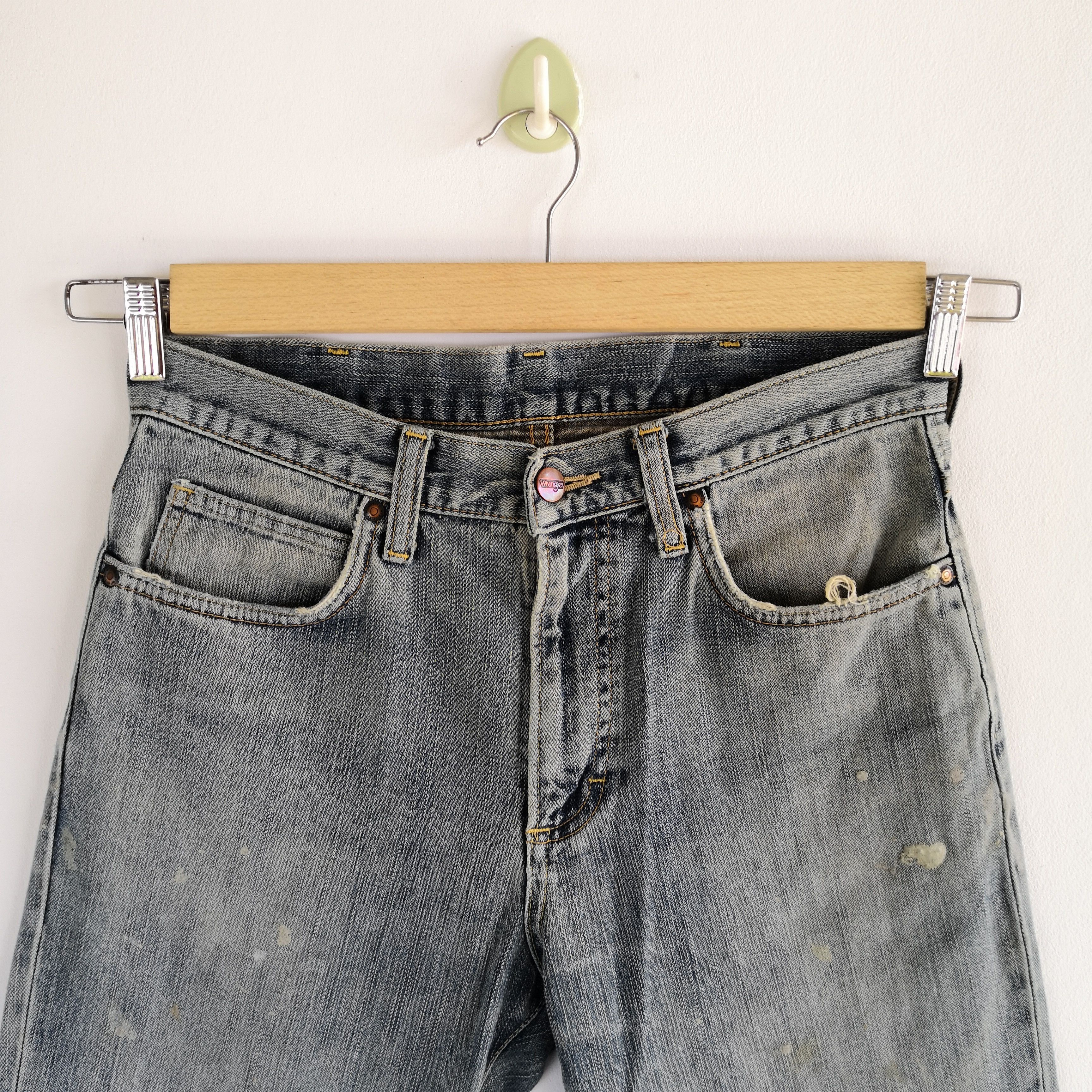 Wrangler Vintage Wrangler Light Wash Jeans Wrangler Distressed Denim Size US 30 / EU 46 - 3 Thumbnail