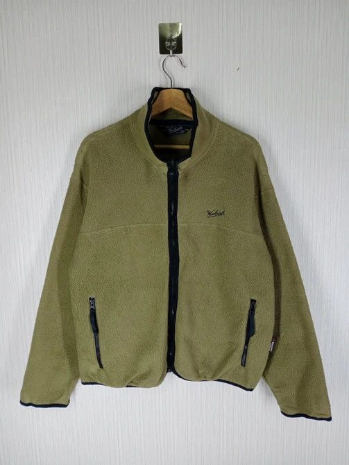 Woolrich Woolen Mills Vintage 90's Woolrich Fleece Jacket Size US L / EU 52-54 / 3 - 1 Thumbnail