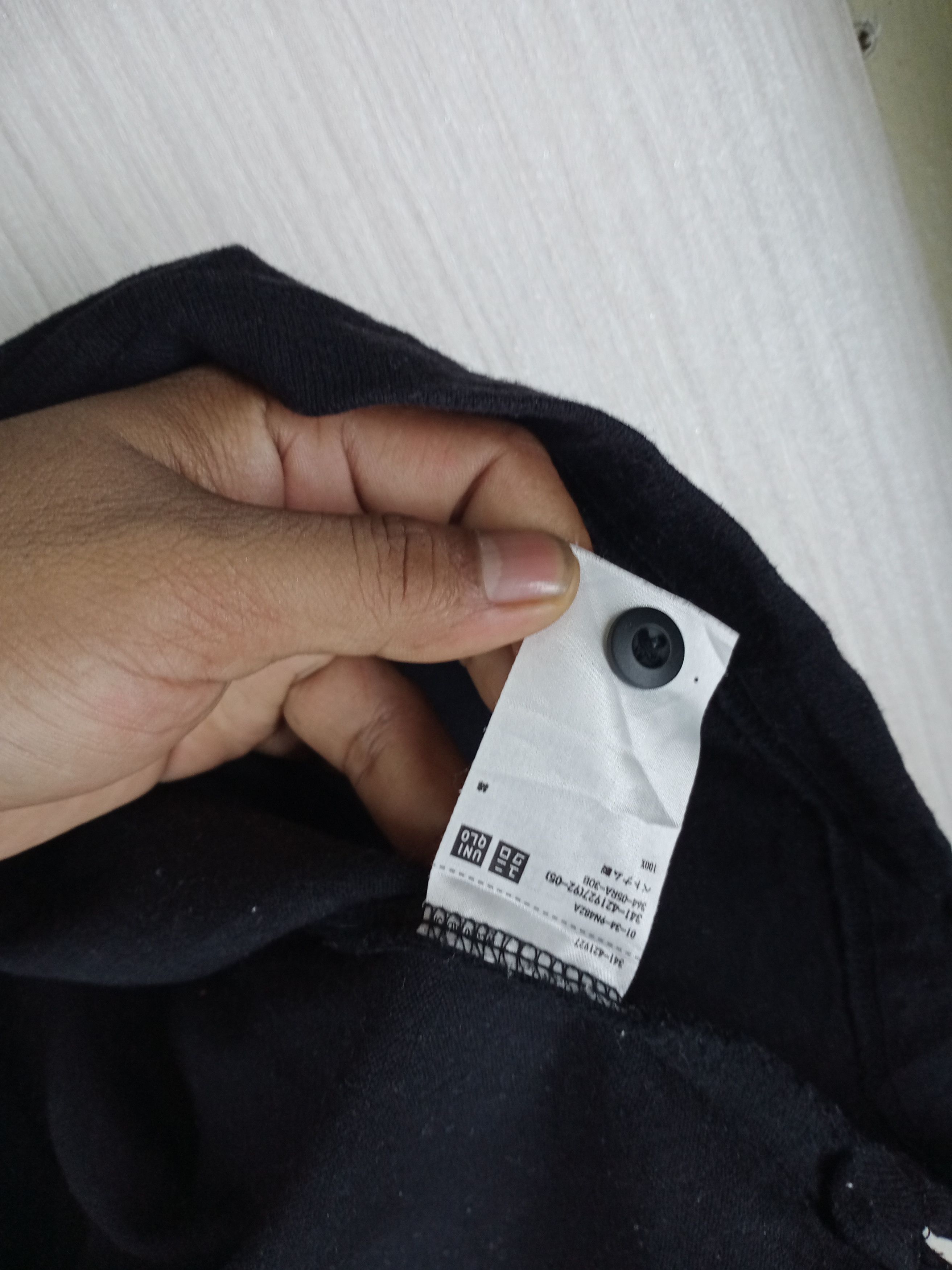 Engineered Garments × Uniqlo Engineered Garments Uniqlo Black Polo Shirt Size XL Size US XL / EU 56 / 4 - 5 Thumbnail