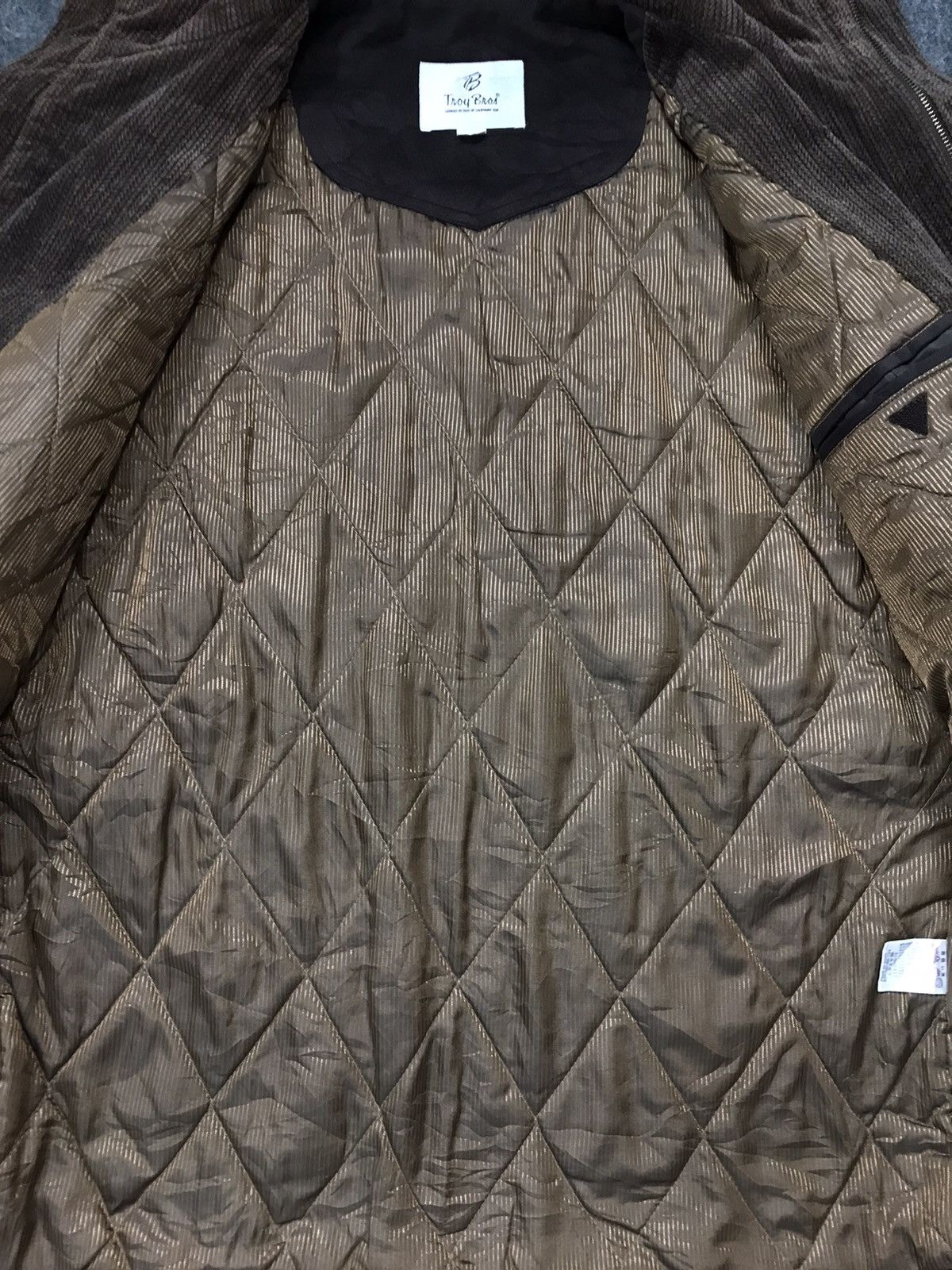 Vintage Vintage Troy Bros Jacket Pocket Zipper Style Size US XL / EU 56 / 4 - 7 Thumbnail