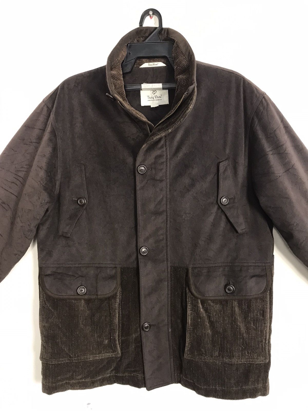 Vintage Vintage Troy Bros Jacket Pocket Zipper Style Size US XL / EU 56 / 4 - 3 Thumbnail