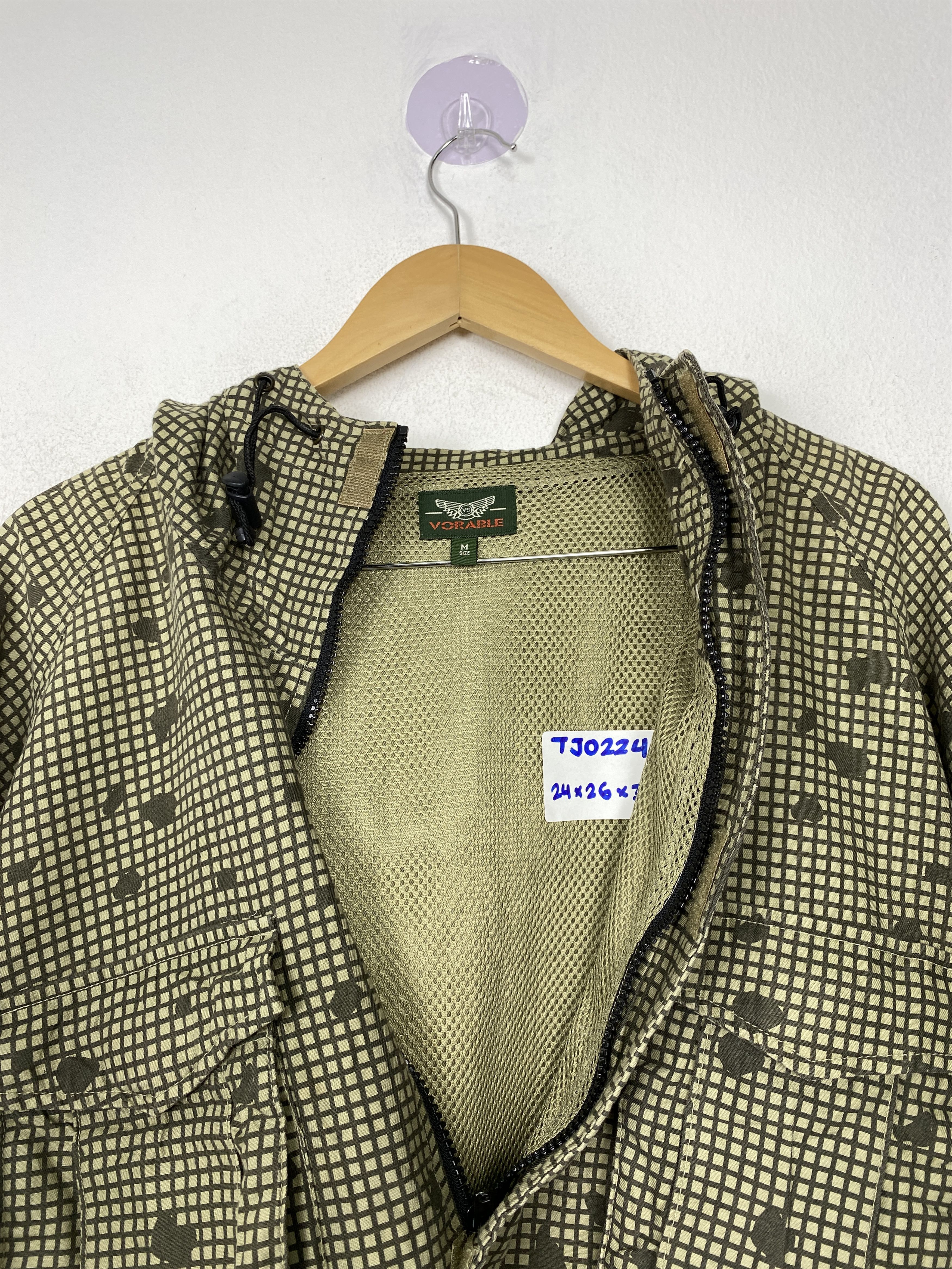 Japanese Brand Vintage VORABLE Hoodie Zip Up Windbreaker Size US M / EU 48-50 / 2 - 3 Thumbnail