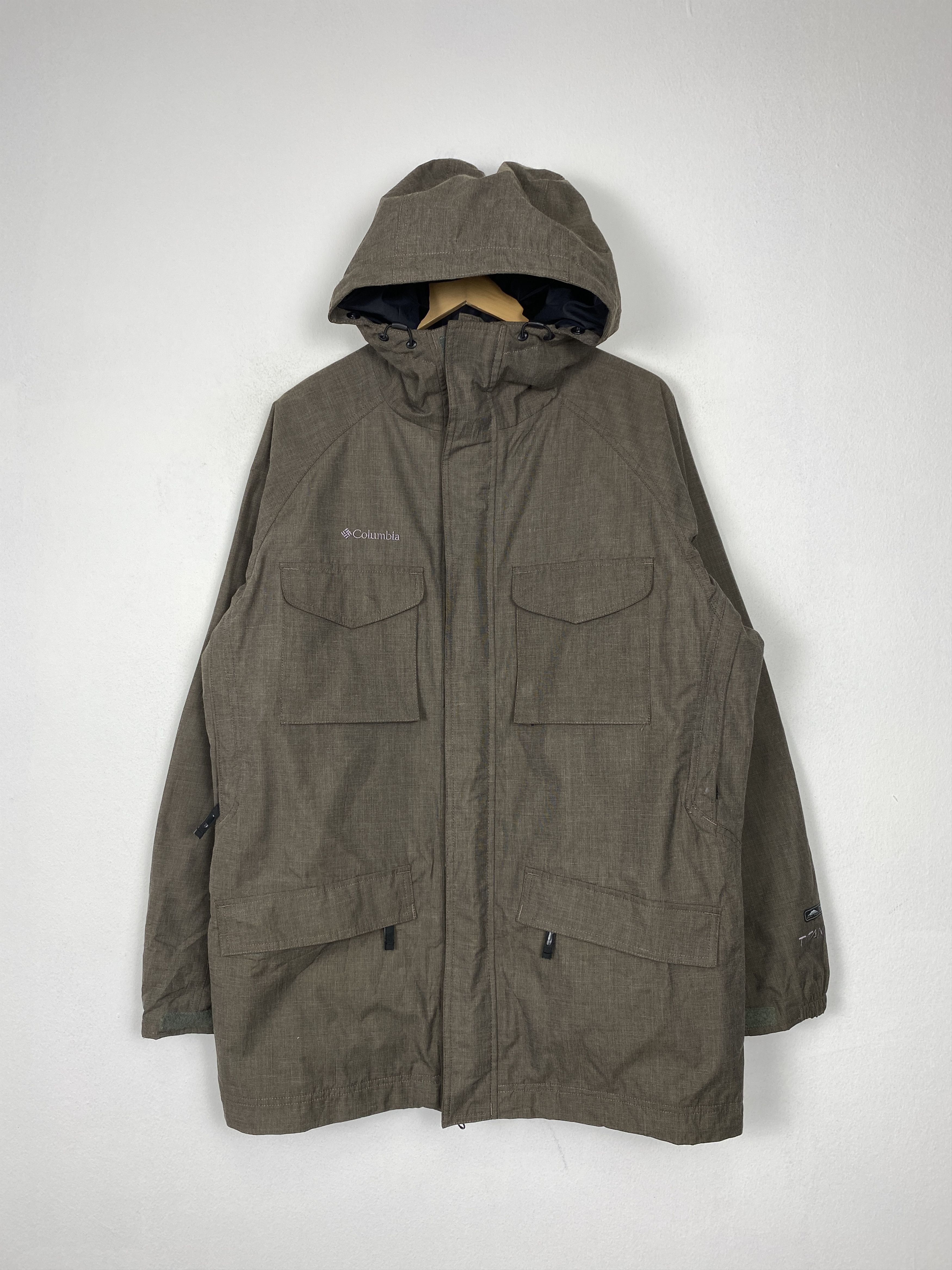 Columbia Vintage COLUMBIA Multi Pocket Hoodie Parka Jacket Size US M / EU 48-50 / 2 - 1 Thumbnail