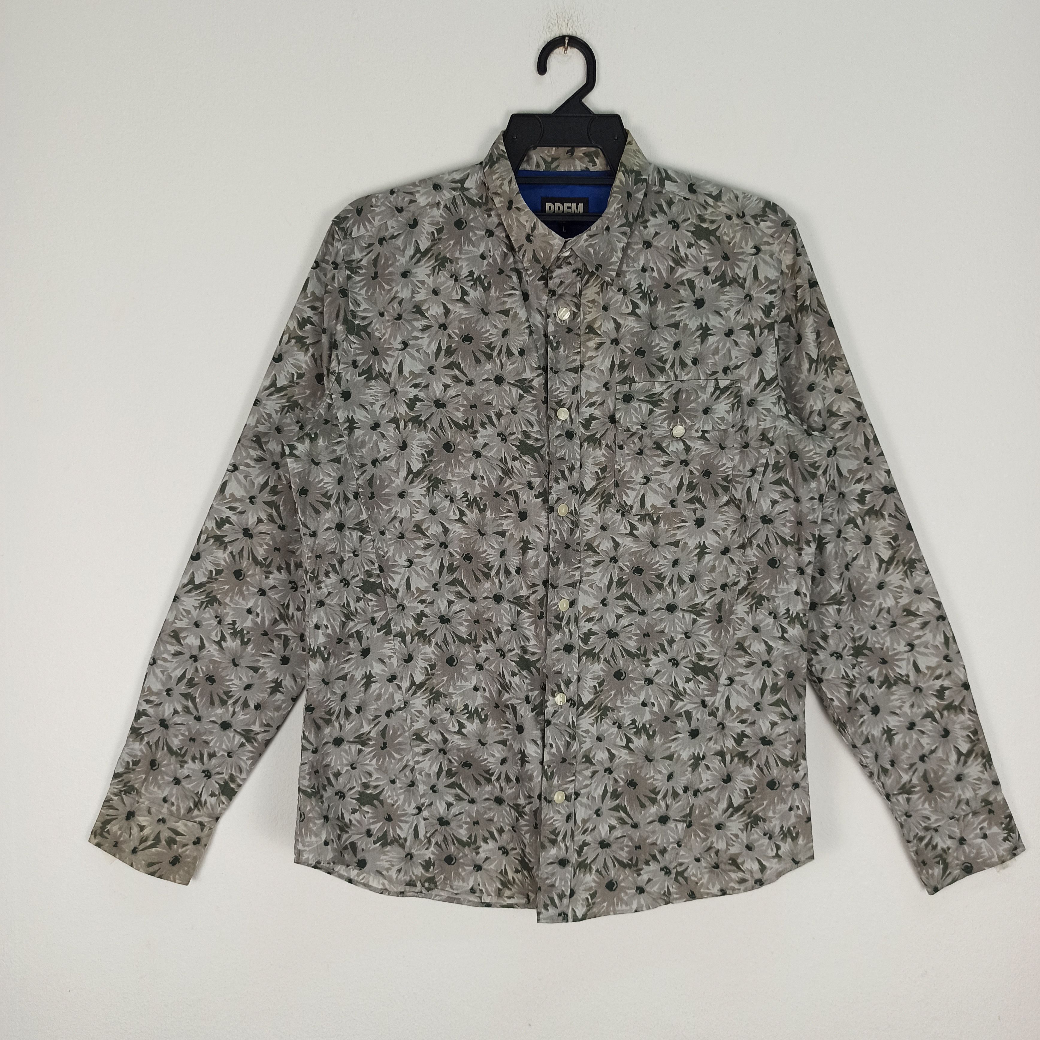 image of Steals Ppfm Long Sleeve Organic Cotton Tshirt in Grey, Men's (Size Large)