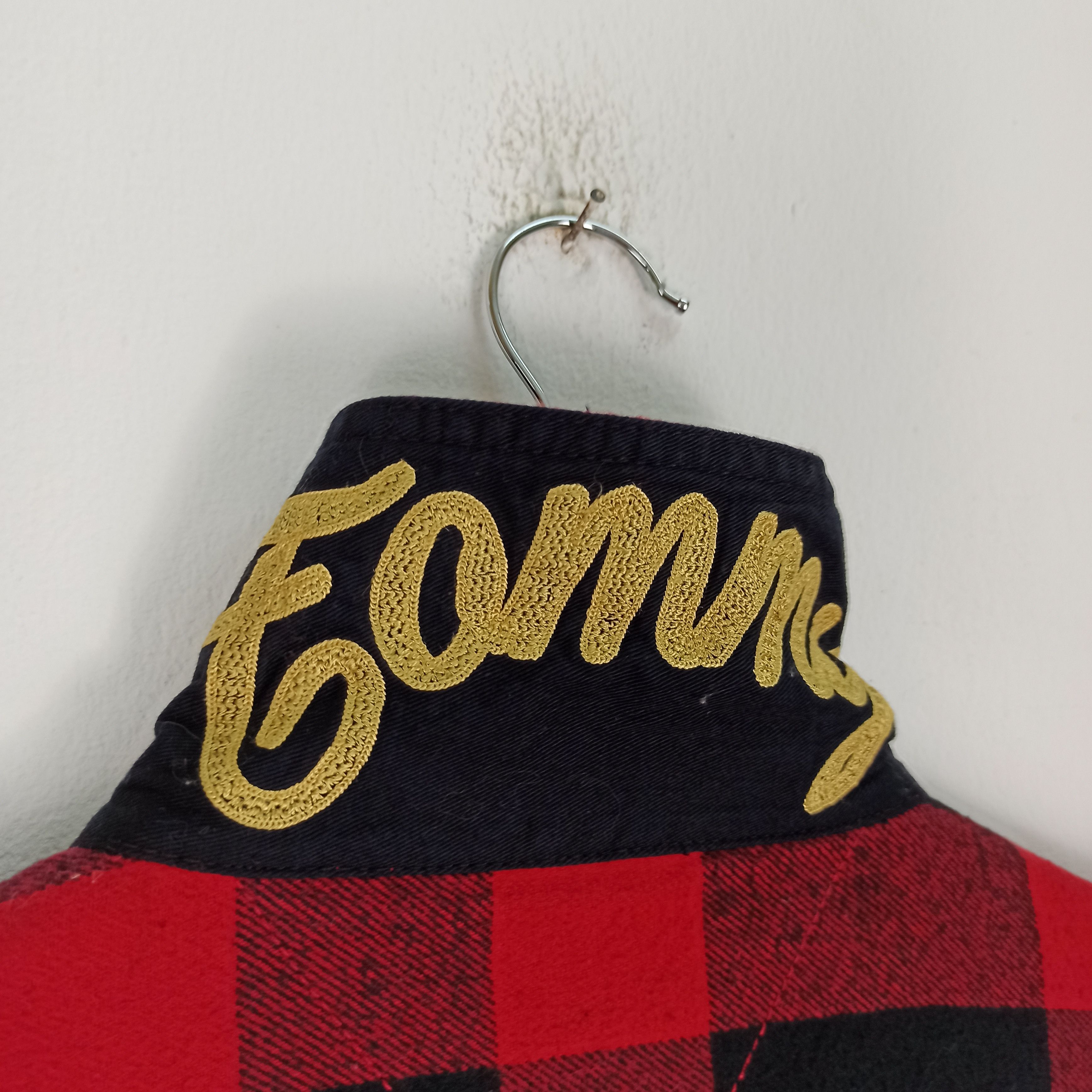 Tommy Hilfiger 🔥STEALS🔥 Rare TOMMY Sherpa Lined Flannel Shirt Jacket Size US XL / EU 56 / 4 - 9 Thumbnail