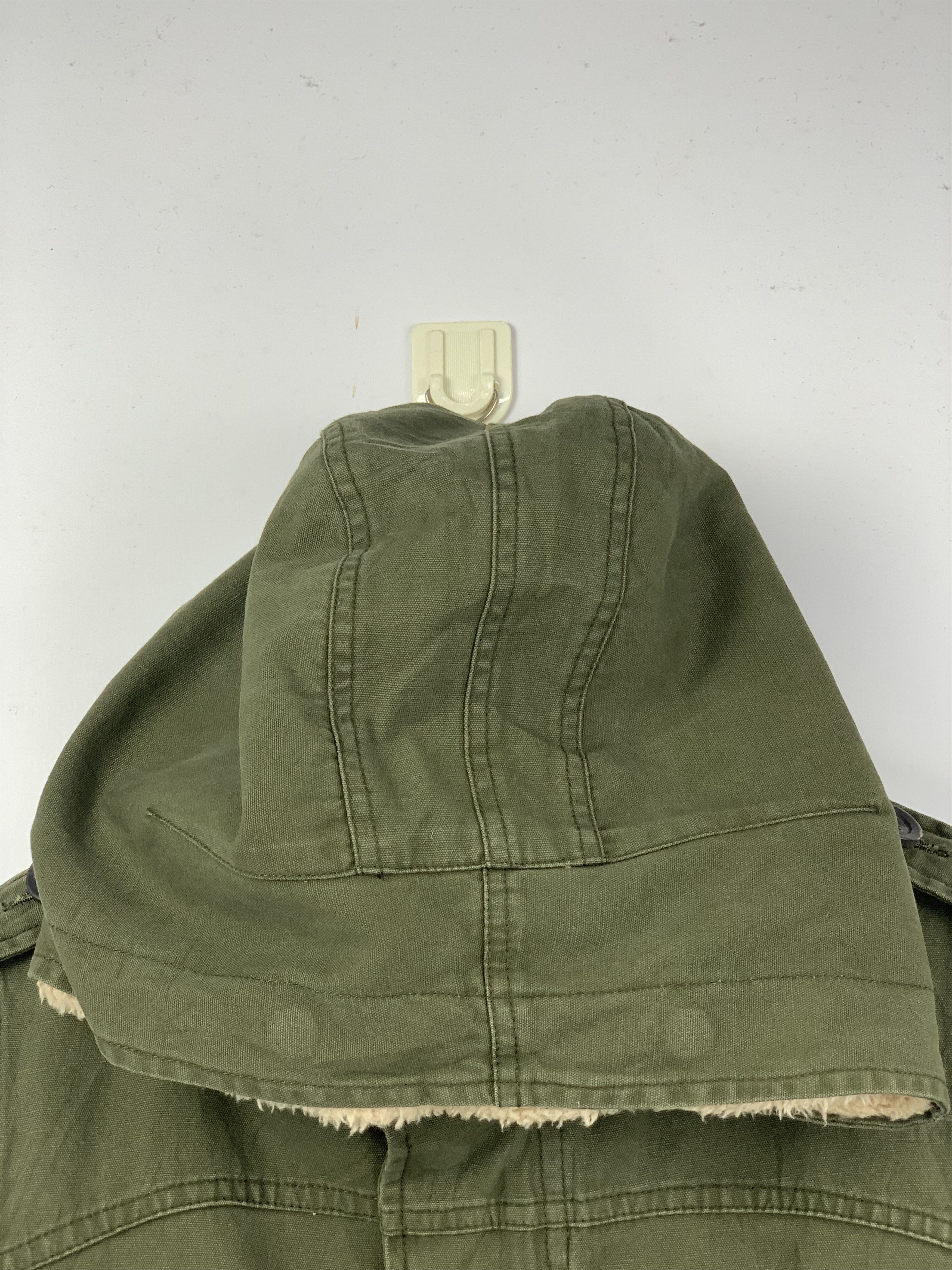 Japanese Brand Vintage REAC Multi Pocket Hoodie Zip Up Parka Jacket Size US M / EU 48-50 / 2 - 2 Thumbnail