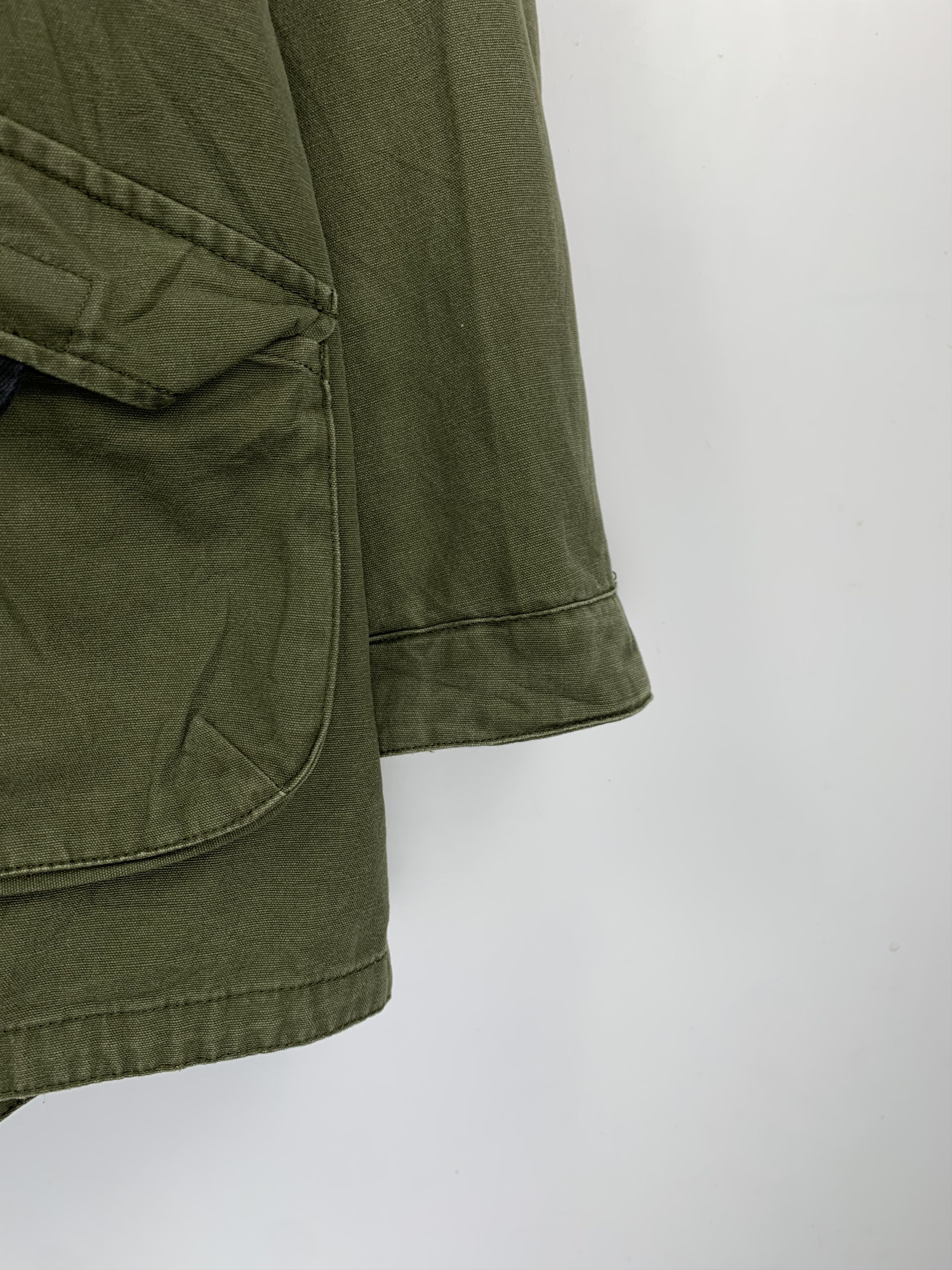 Japanese Brand Vintage REAC Multi Pocket Hoodie Zip Up Parka Jacket Size US M / EU 48-50 / 2 - 7 Thumbnail