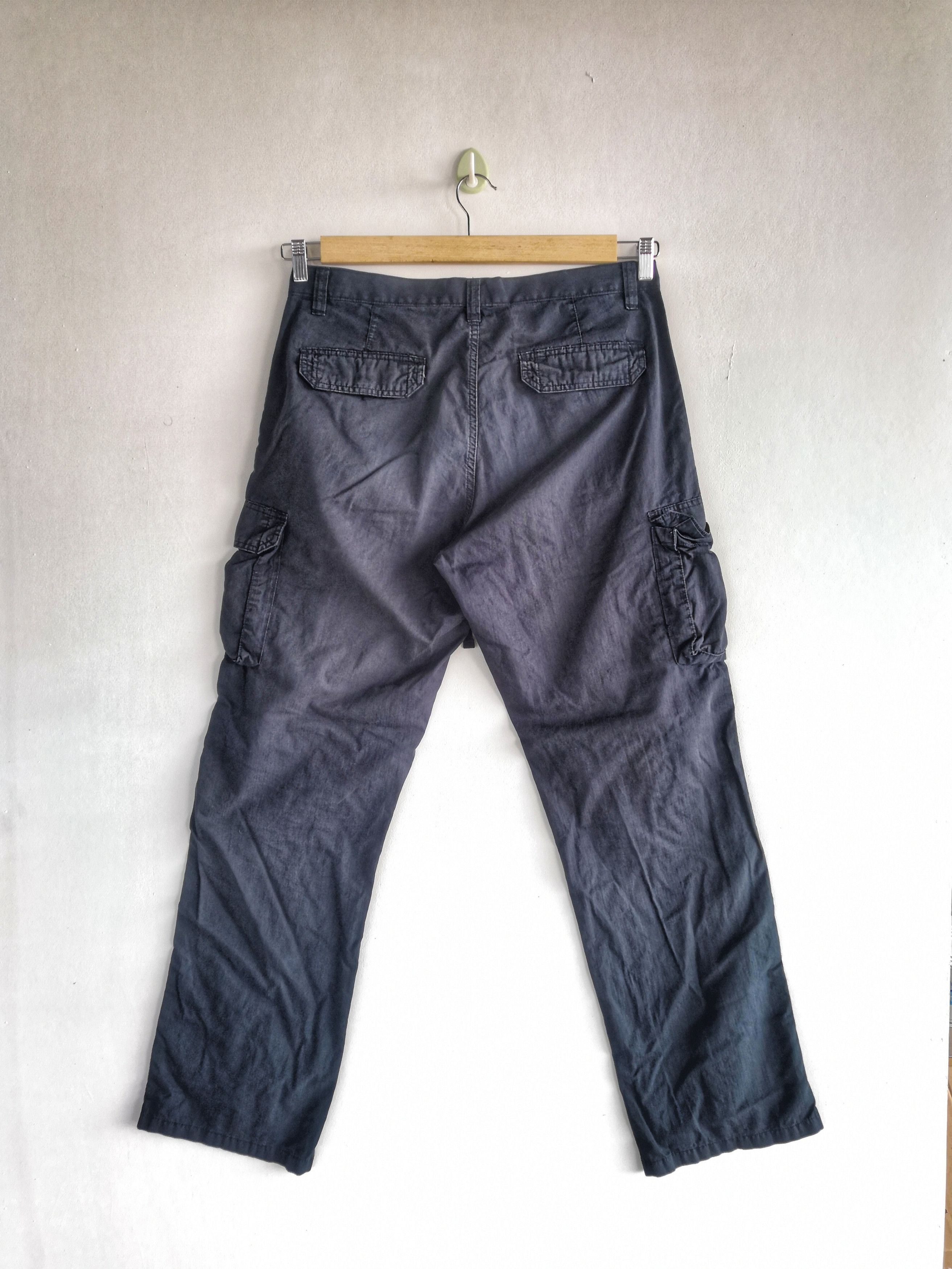 Japanese Brand × Vintage Japanese Cargo Pants Multi Pocket Tactical Fatigue Trousers Size US 34 / EU 50 - 2 Thumbnail