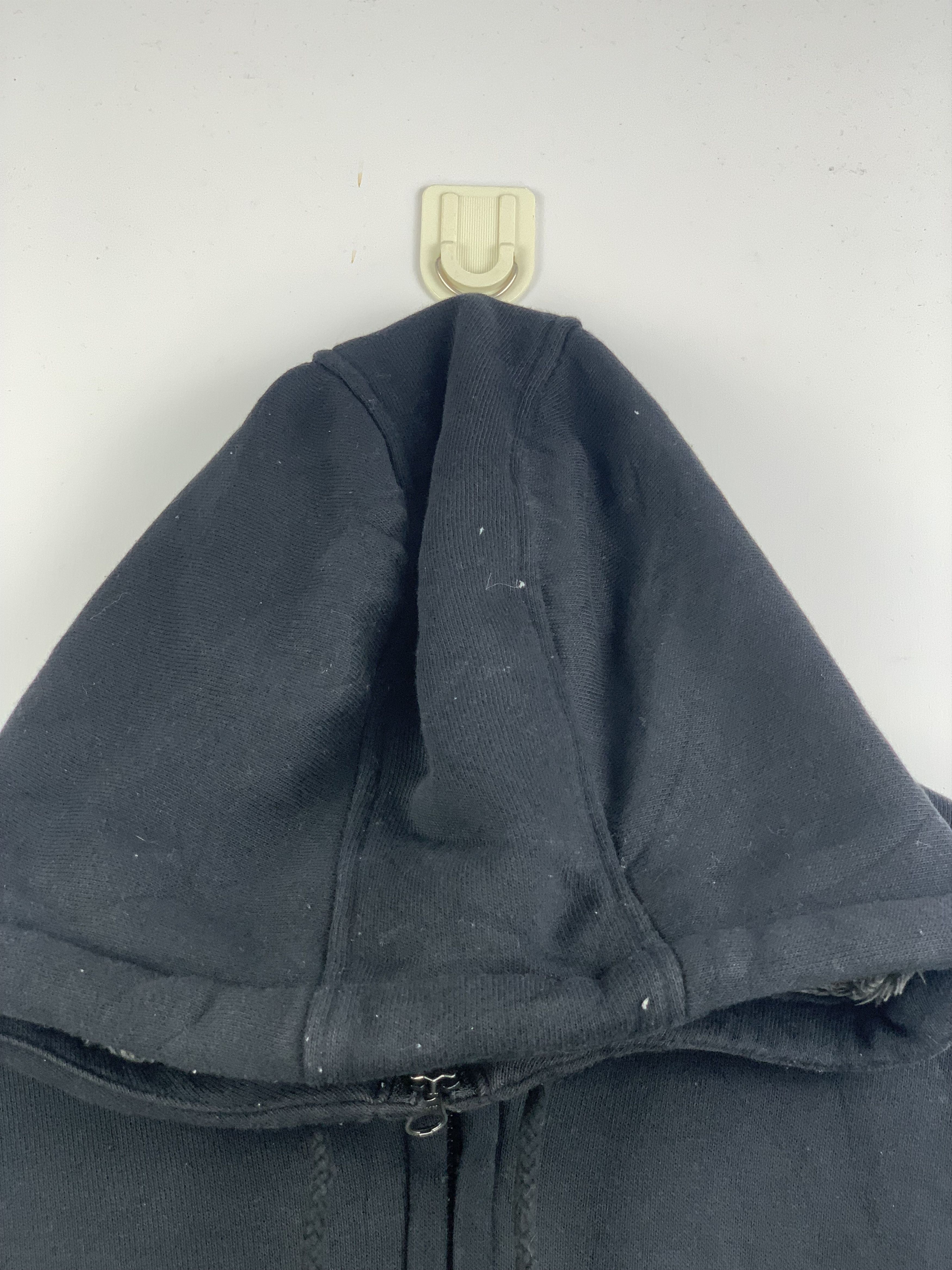 Uniqlo Vintage Uniqlo Washed Black Full-Zip Hoodie Size US XL / EU 56 / 4 - 2 Thumbnail