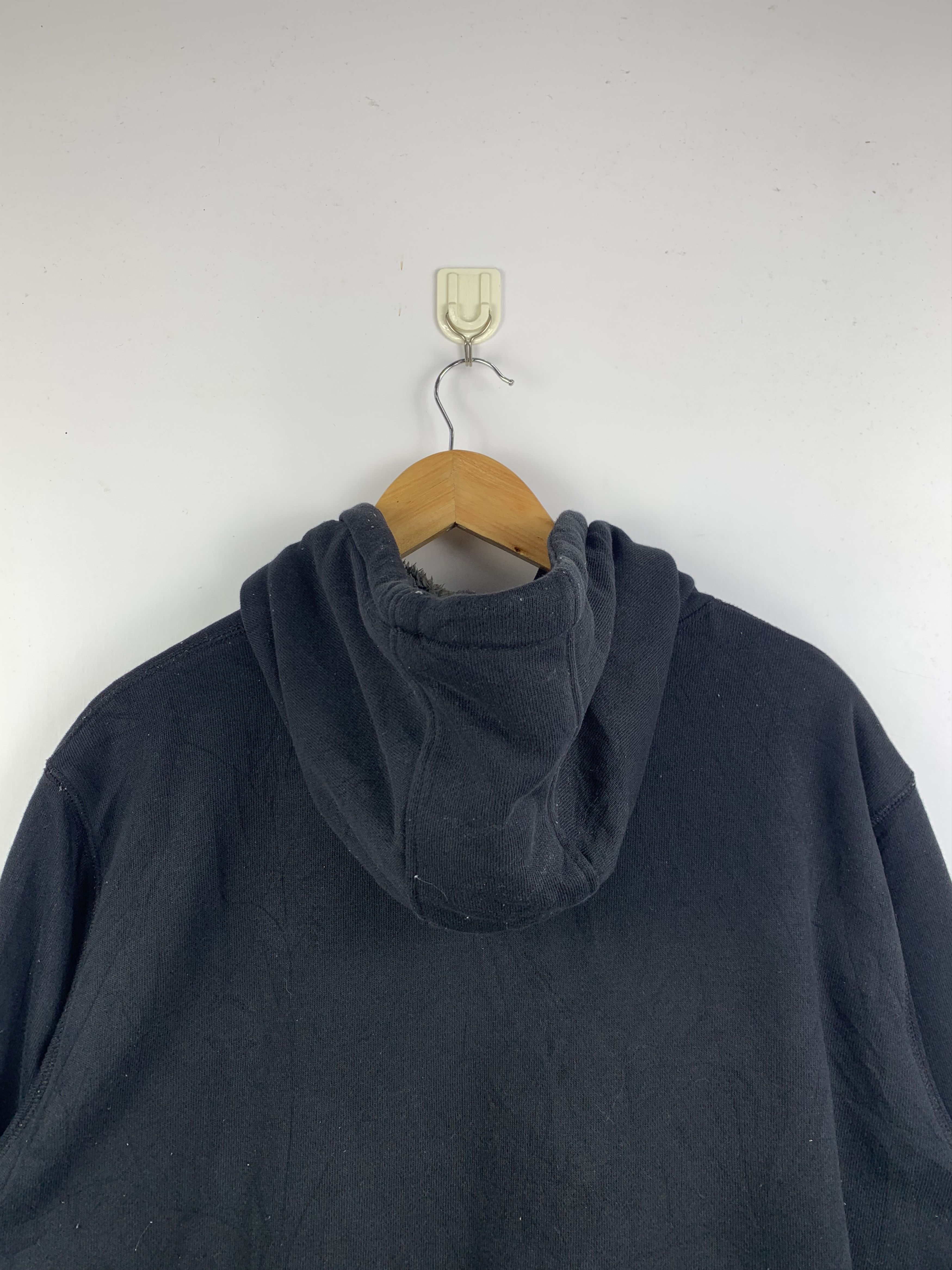 Uniqlo Vintage Uniqlo Washed Black Full-Zip Hoodie Size US XL / EU 56 / 4 - 5 Thumbnail