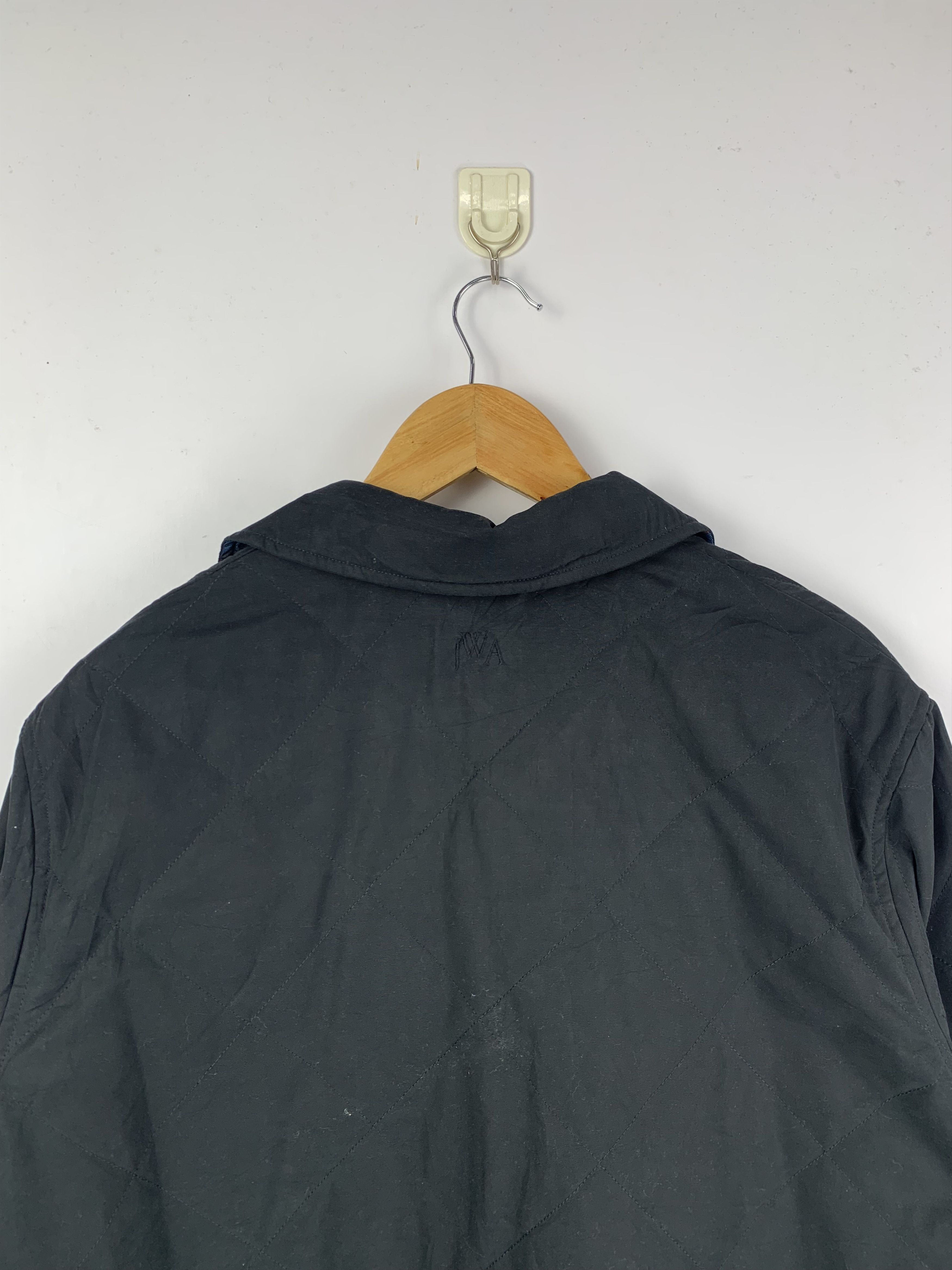 JW Anderson × Uniqlo Vintage JW Anderson x Uniqlo Quilted Black Snap Jacket Size US L / EU 52-54 / 3 - 4 Thumbnail