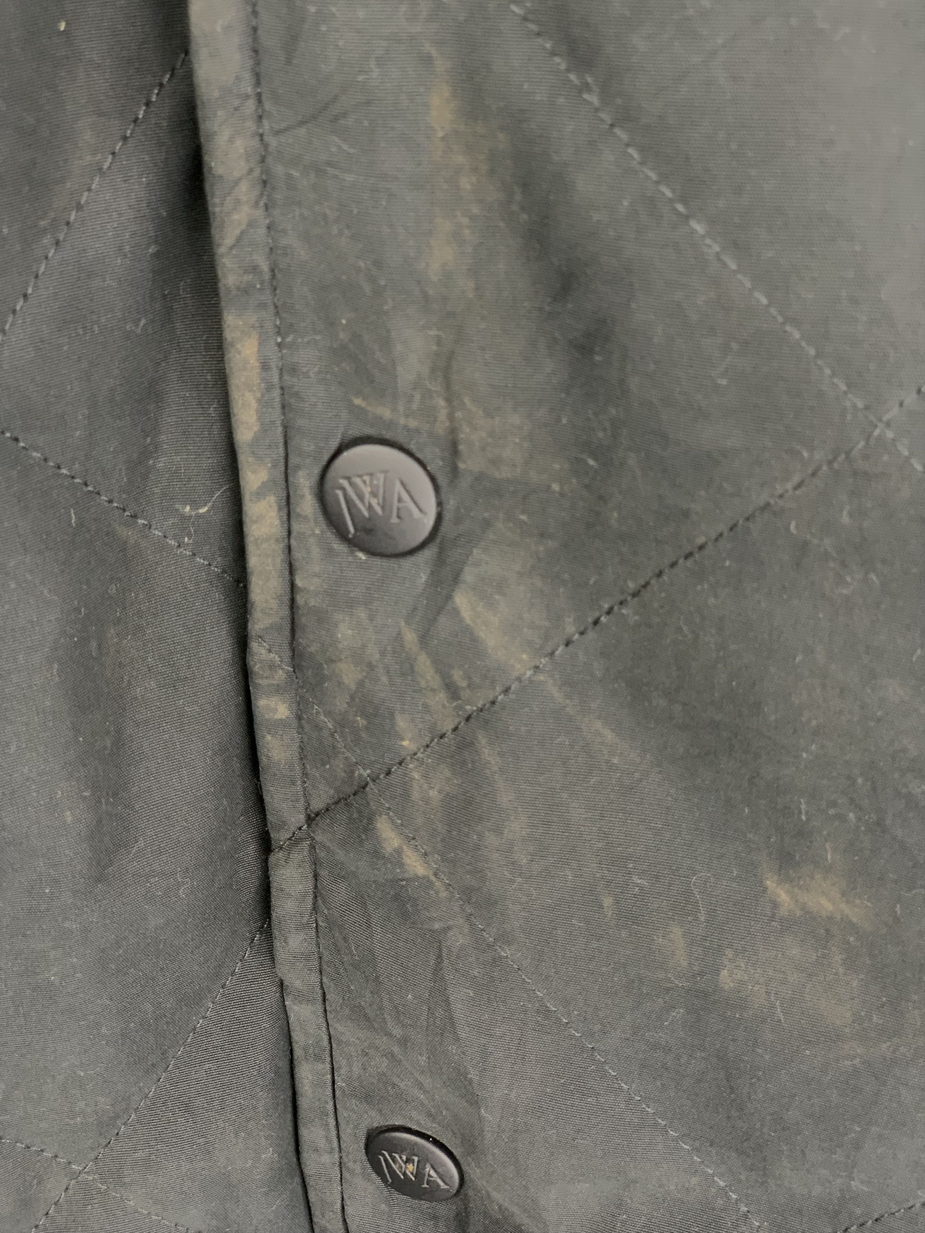 JW Anderson × Uniqlo Vintage JW Anderson x Uniqlo Quilted Black Snap Jacket Size US L / EU 52-54 / 3 - 9 Thumbnail