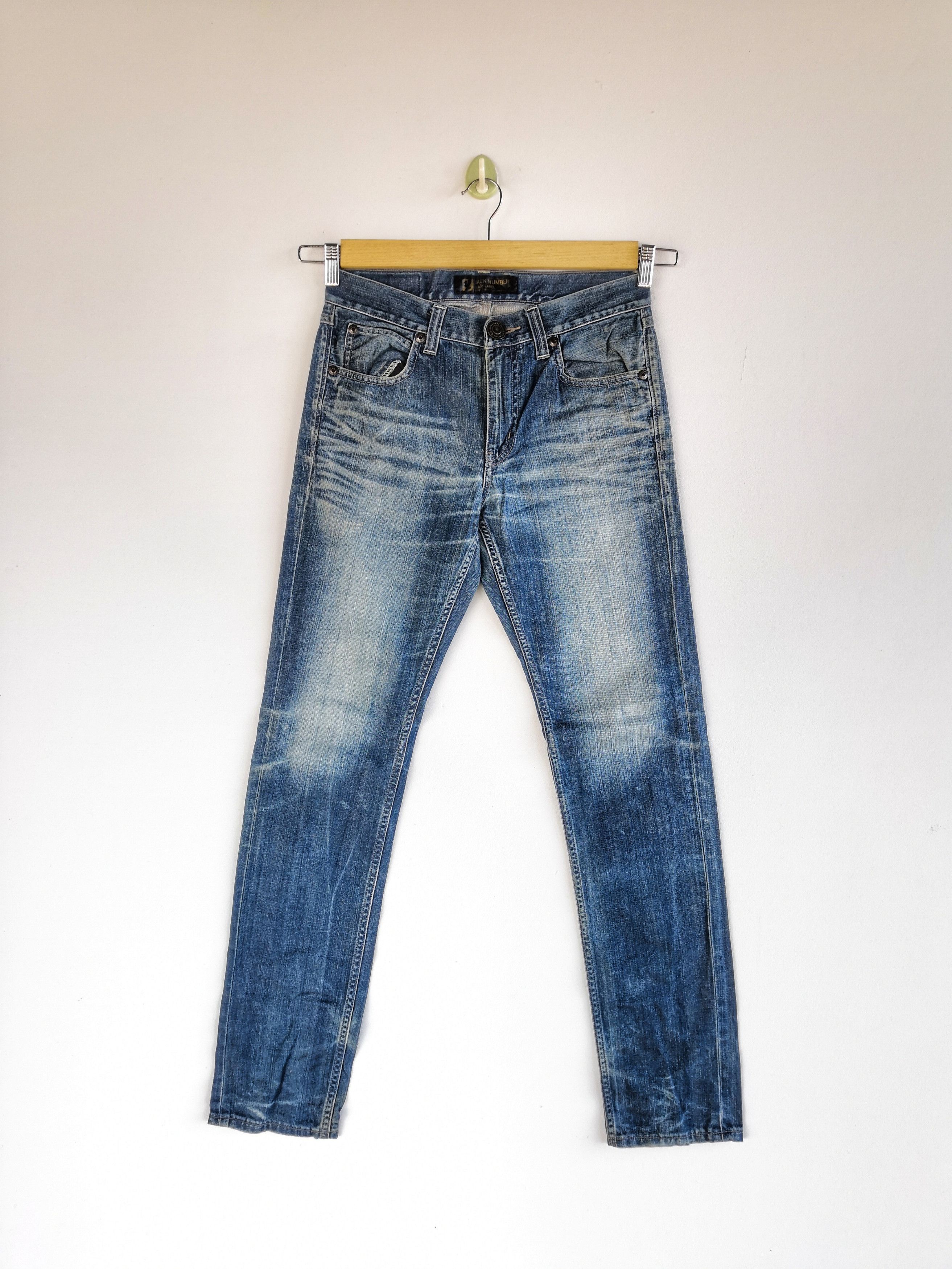 Japanese Brand Rusty Back Number Jeans Japanese Denim Pants - BS46010. Size 28" / US 6 / IT 42 - 1 Thumbnail