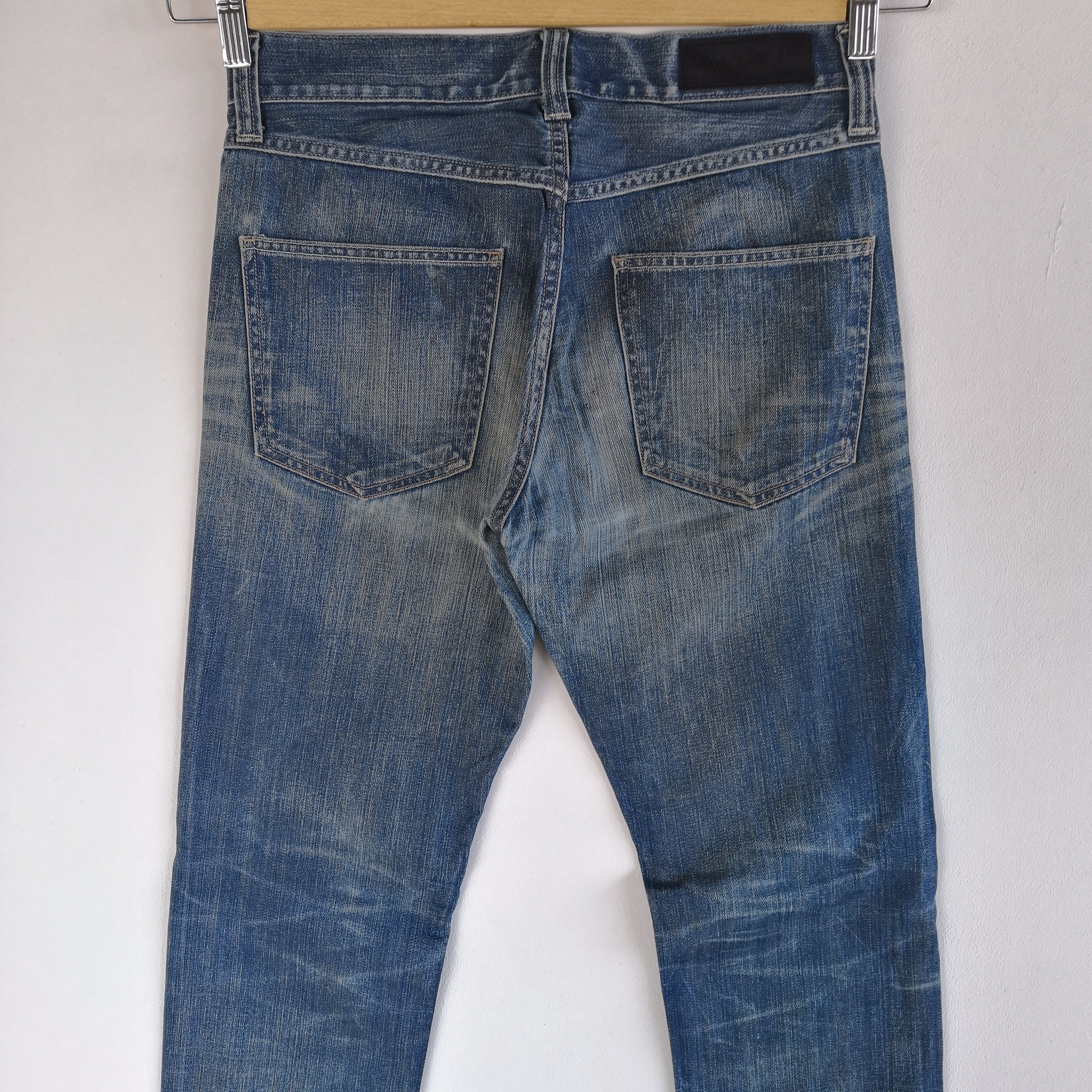 Japanese Brand Rusty Back Number Jeans Japanese Denim Pants - BS46010. Size 28" / US 6 / IT 42 - 6 Thumbnail