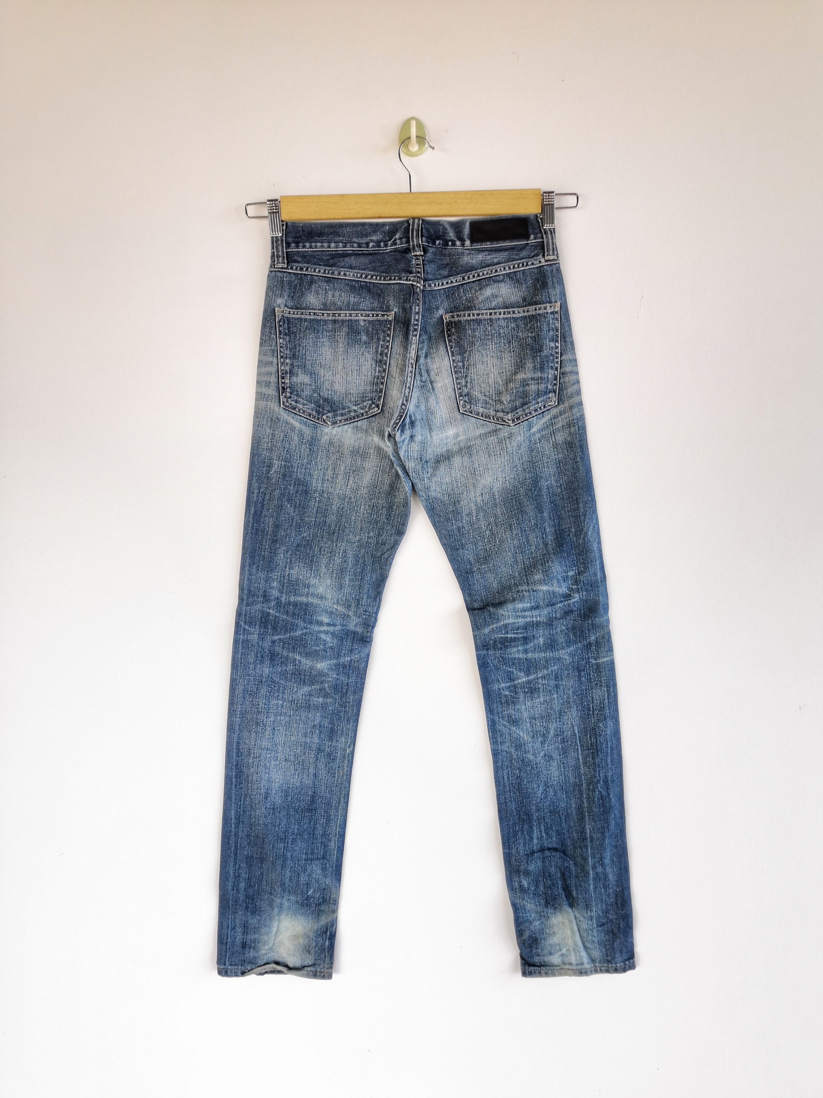 Japanese Brand Rusty Back Number Jeans Japanese Denim Pants - BS46010. Size 28" / US 6 / IT 42 - 2 Thumbnail