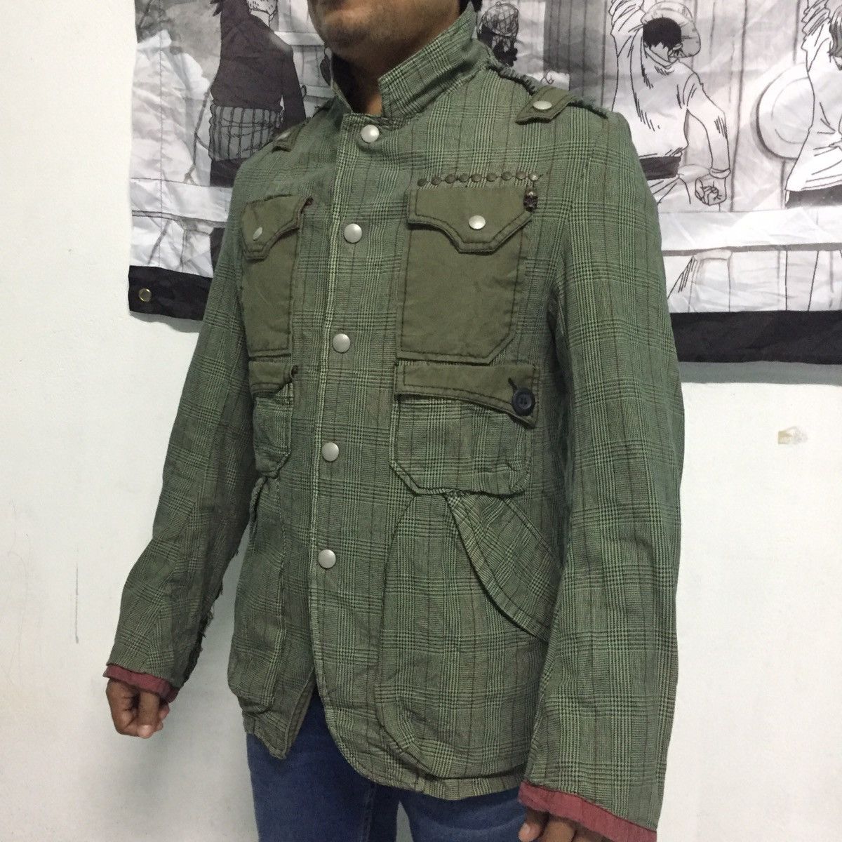 Darn Tough Tough Jeans Multiple Pockets Jacket Size US M / EU 48-50 / 2 - 17 Thumbnail
