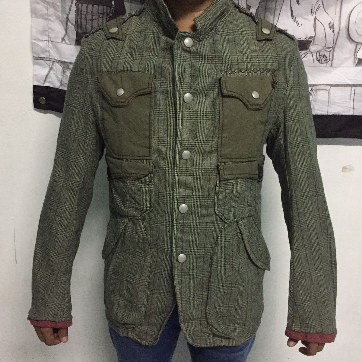 Darn Tough Tough Jeans Multiple Pockets Jacket Size US M / EU 48-50 / 2 - 15 Thumbnail