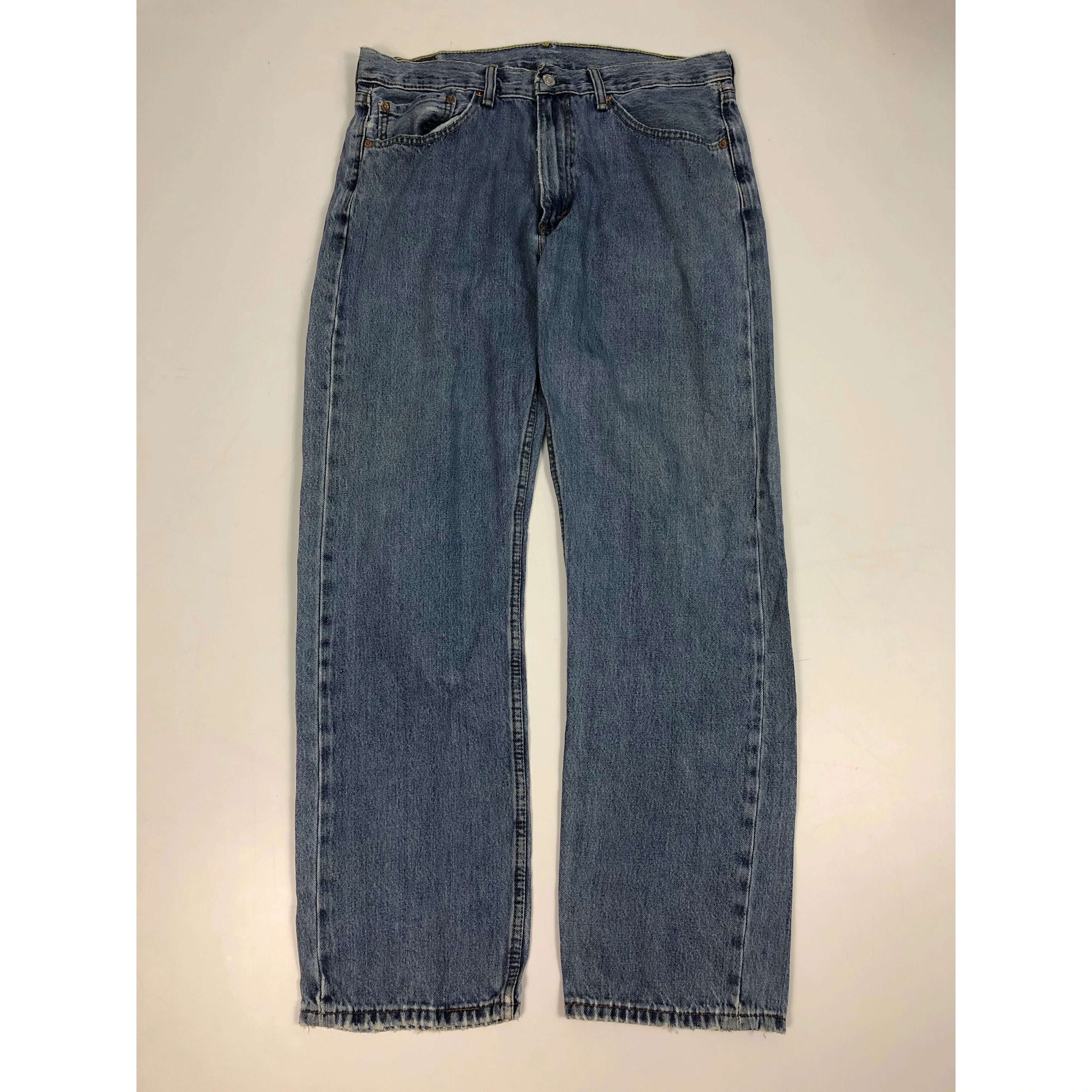 Levi's Vintage Levis 505 Faded Denim DP0069 Size US 34 / EU 50 - 1 Thumbnail