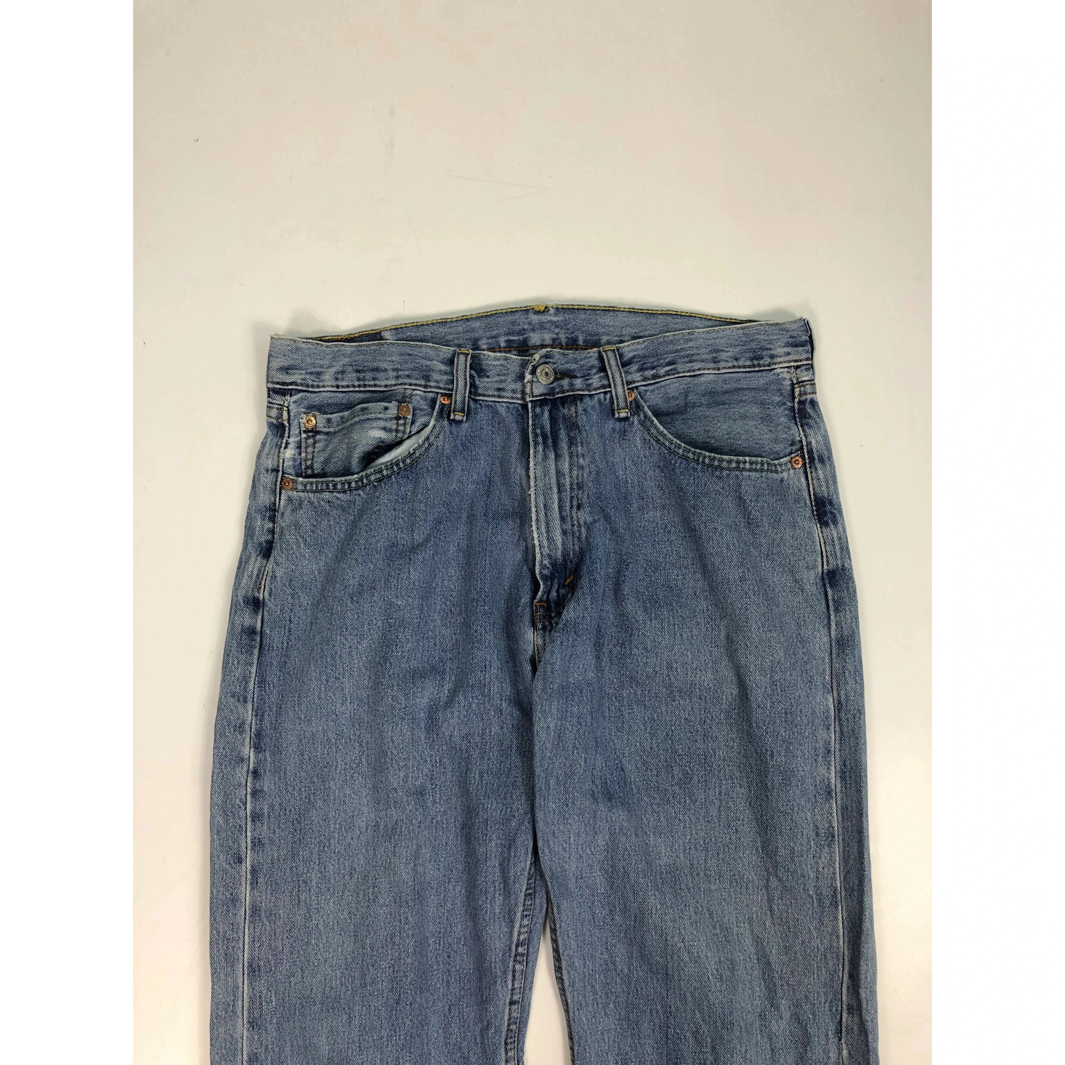 Levi's Vintage Levis 505 Faded Denim DP0069 Size US 34 / EU 50 - 2 Thumbnail