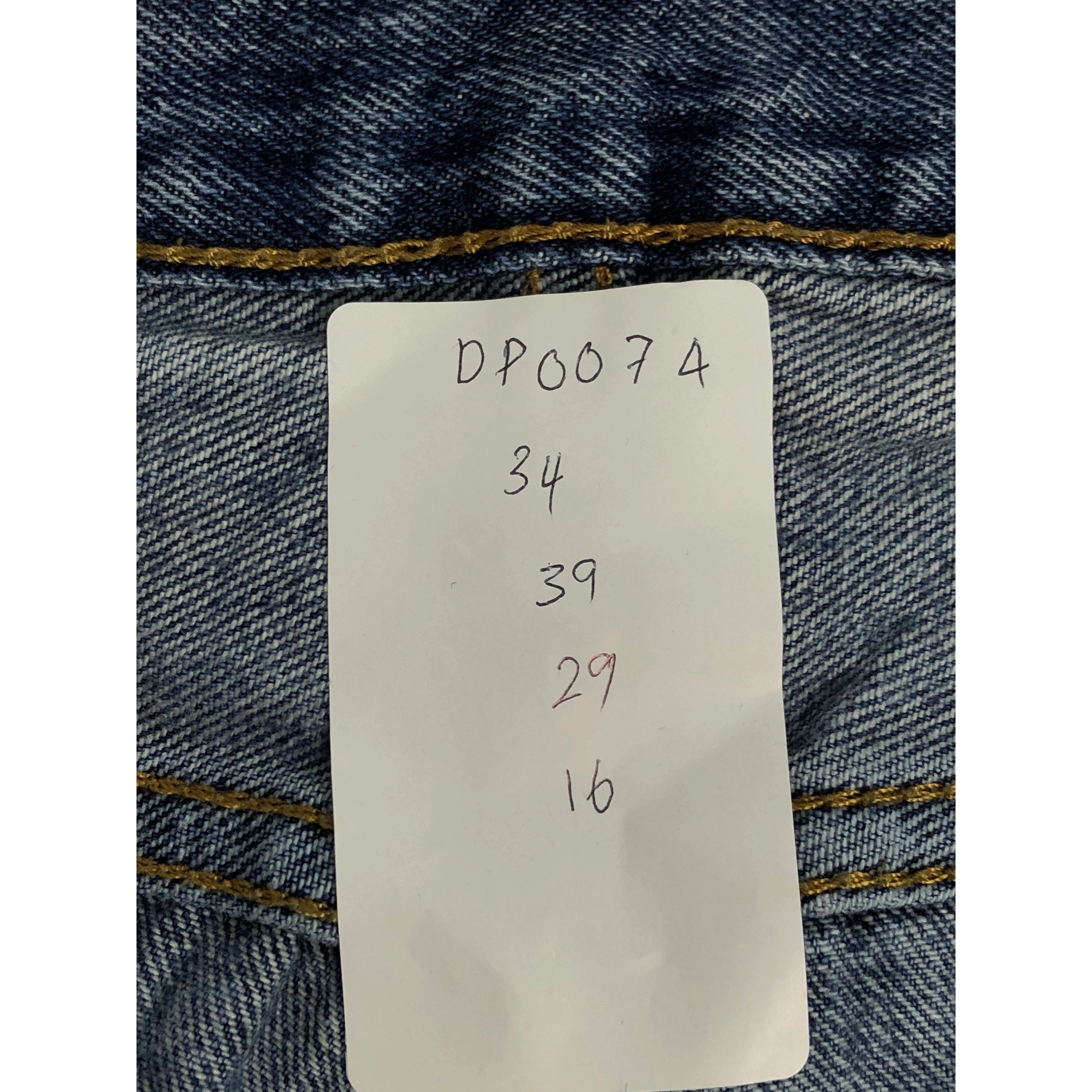 Levi's Vintage Levis 501 Distressed Faded Denim DP0074 Size US 34 / EU 50 - 9 Thumbnail