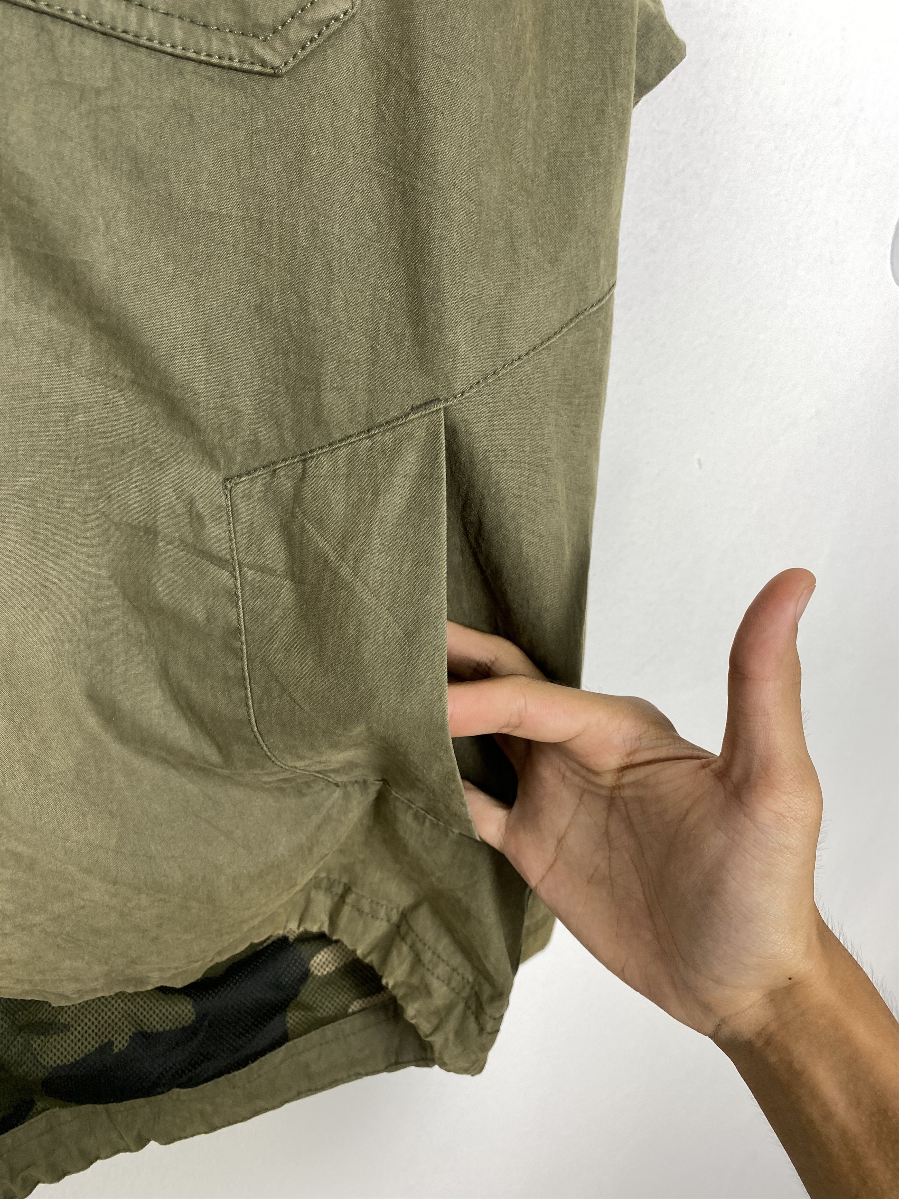NEXT Vintage NEXT Camo Lining Full Zip Twill Canvas Jacket Size US L / EU 52-54 / 3 - 11 Thumbnail