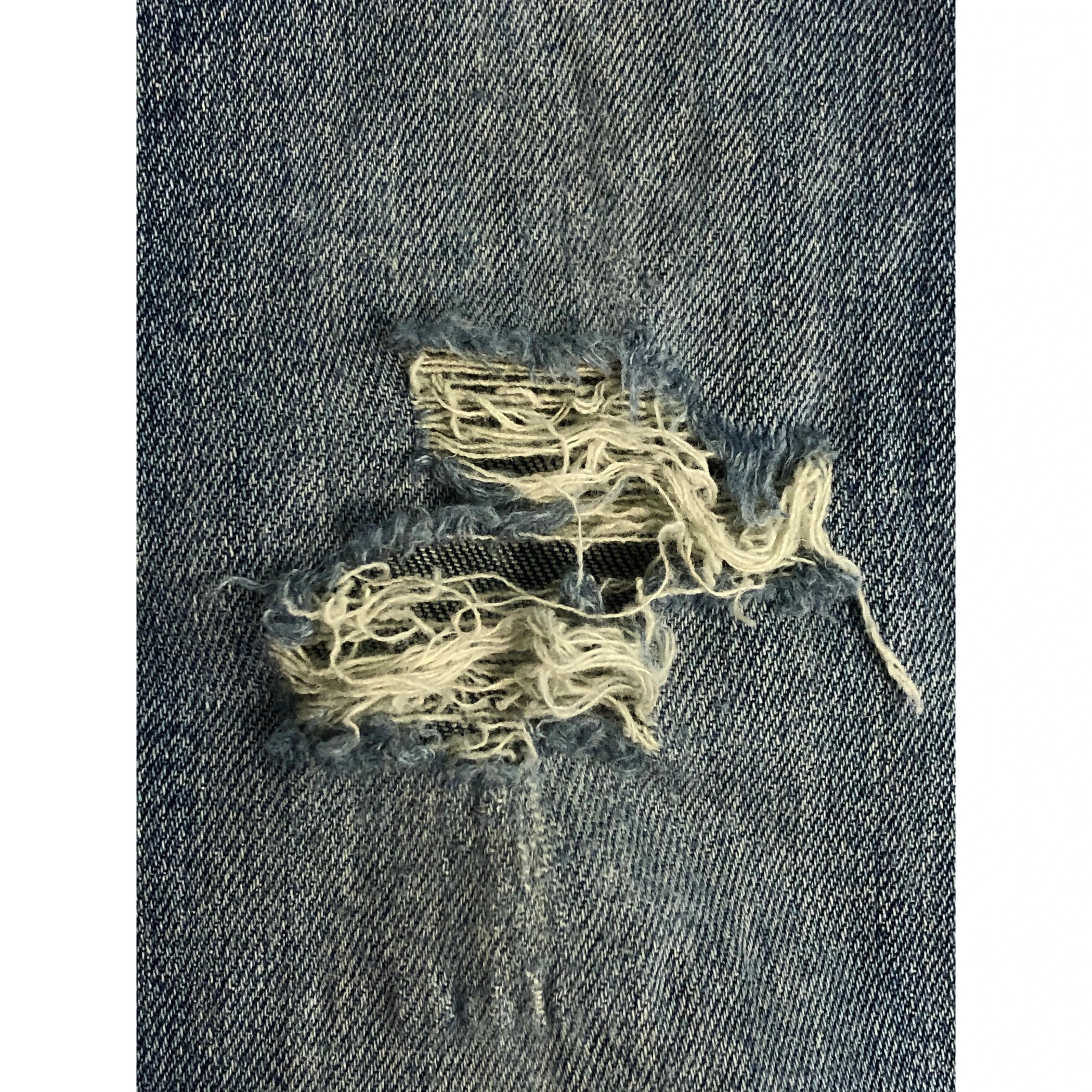 Levi's × Vintage Vintage Levis Distressed Denim DP0078 Size US 34 / EU 50 - 5 Thumbnail