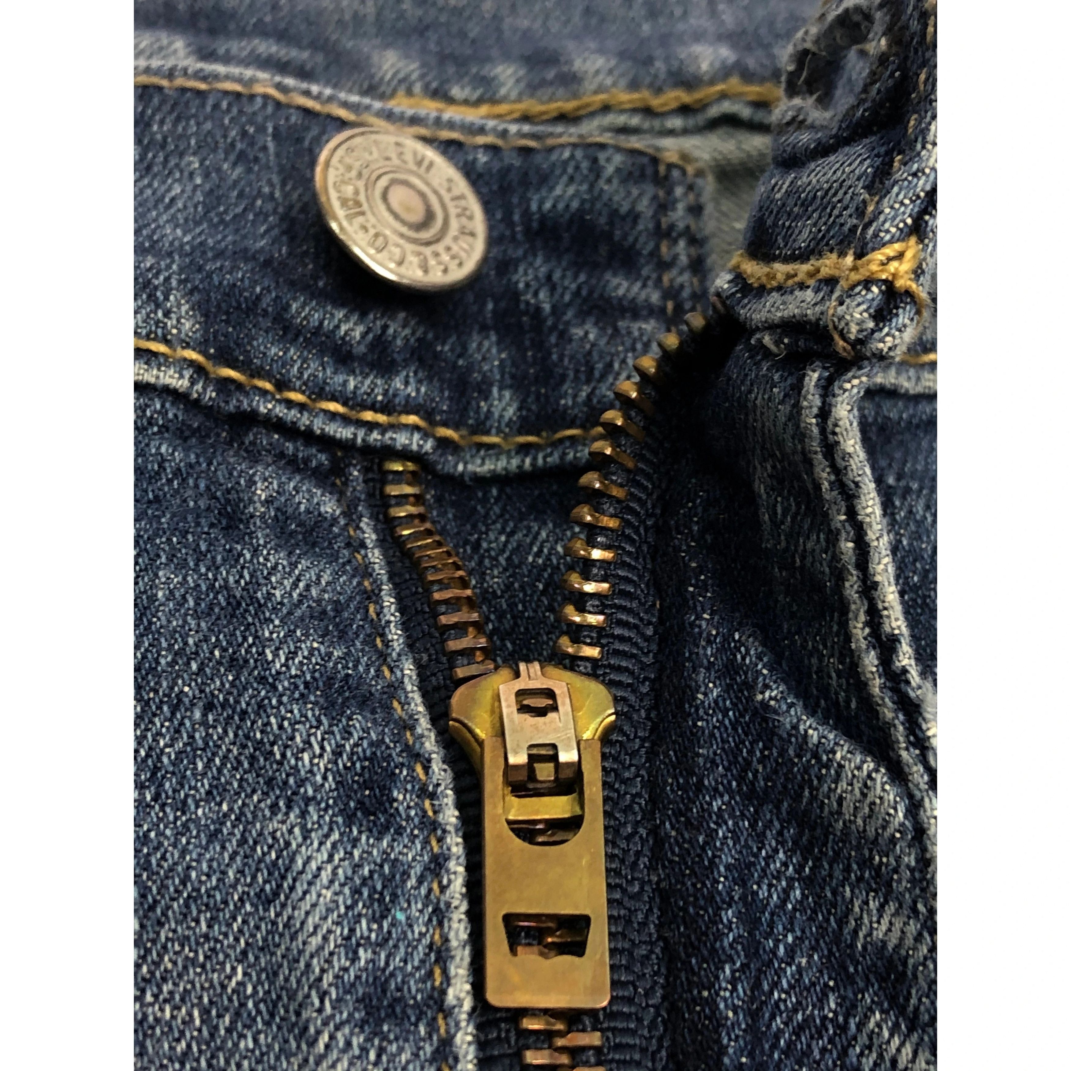 Levi's × Vintage Vintage Levis Distressed Denim DP0078 Size US 34 / EU 50 - 7 Thumbnail