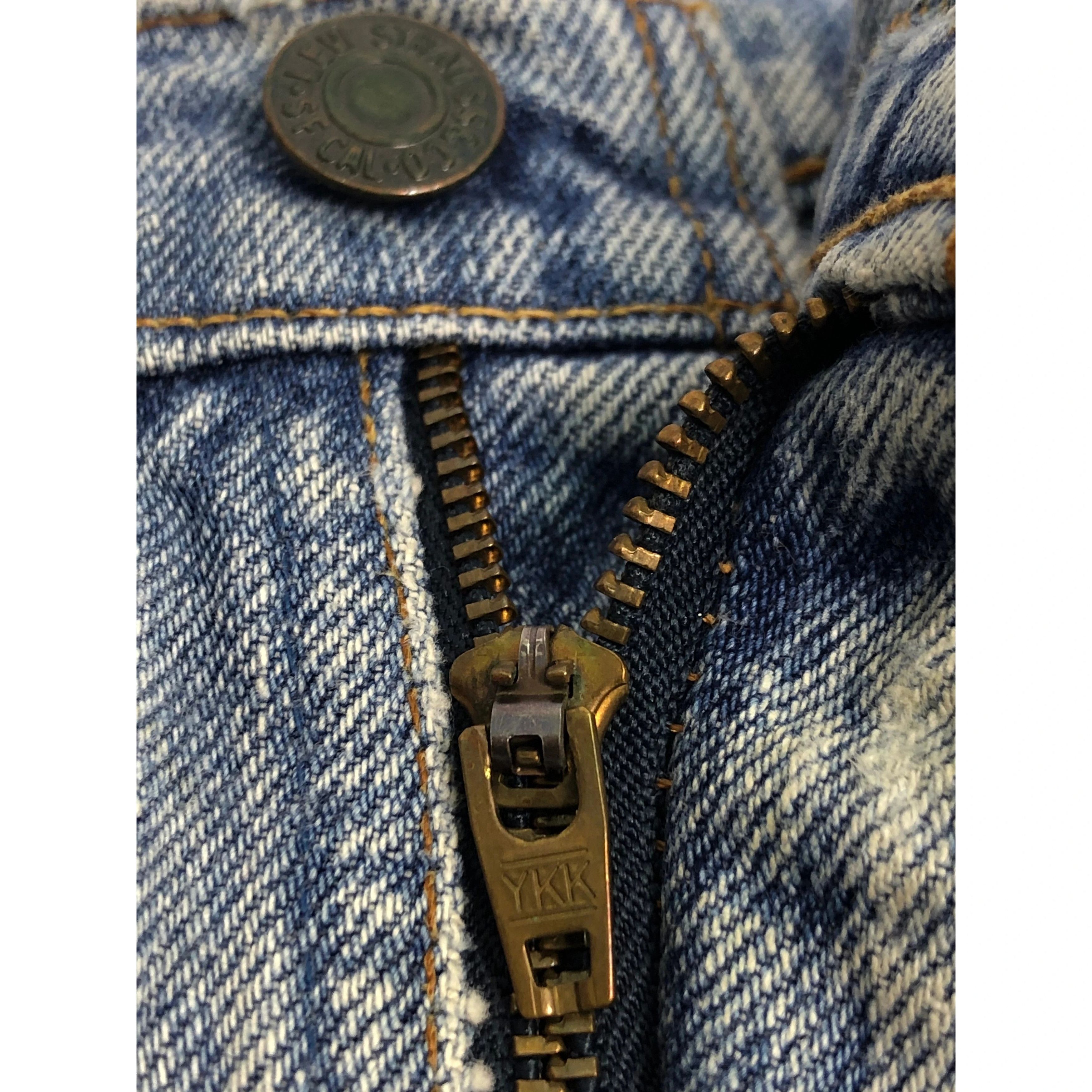Levi's × Vintage Vintage 90s Levis 535 Distressed Denim Pant DP0070 Size US 34 / EU 50 - 7 Thumbnail