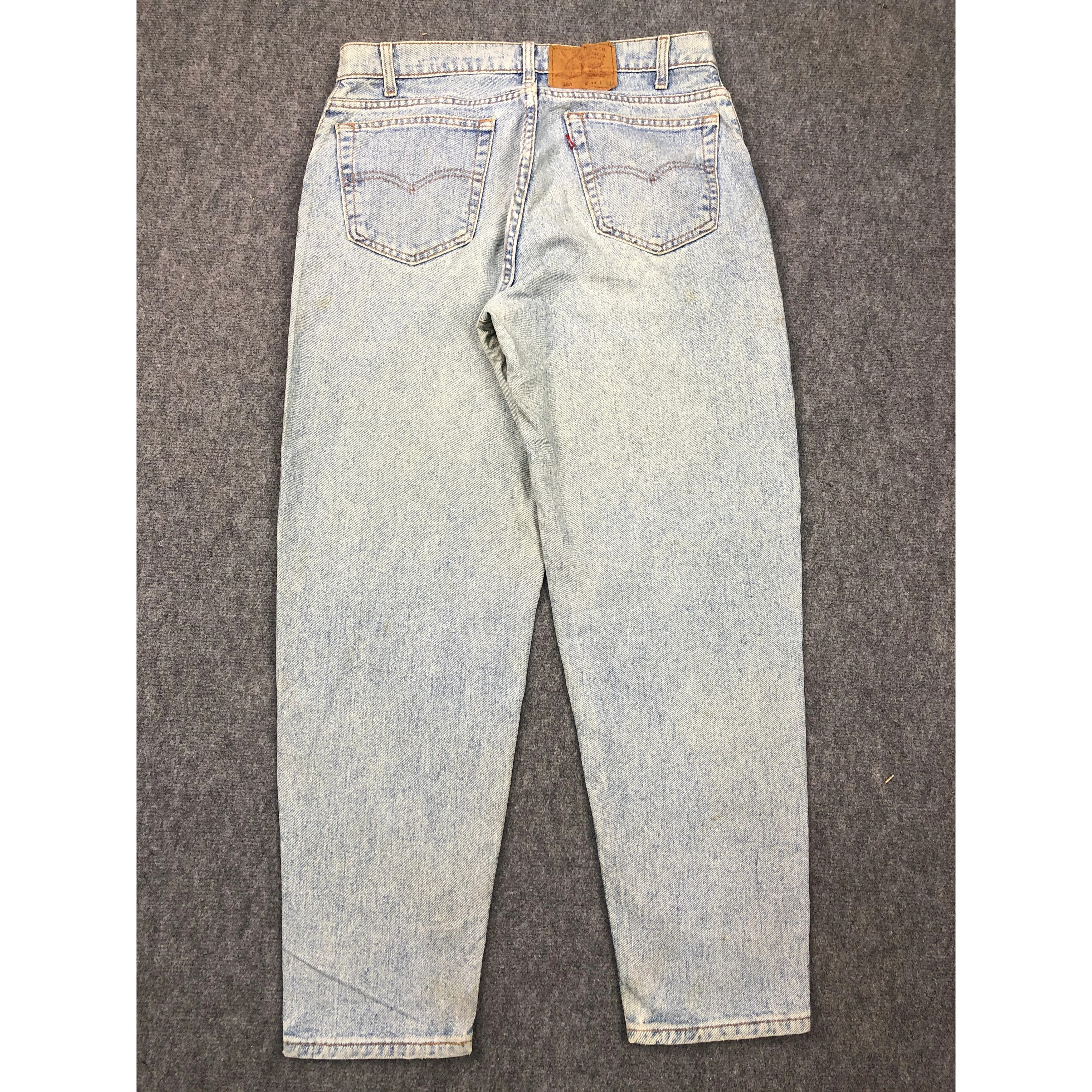 Levi's × Vintage Vintage 90s Levis 560 Made In USA Blue Denim DP0218 Size US 34 / EU 50 - 2 Thumbnail