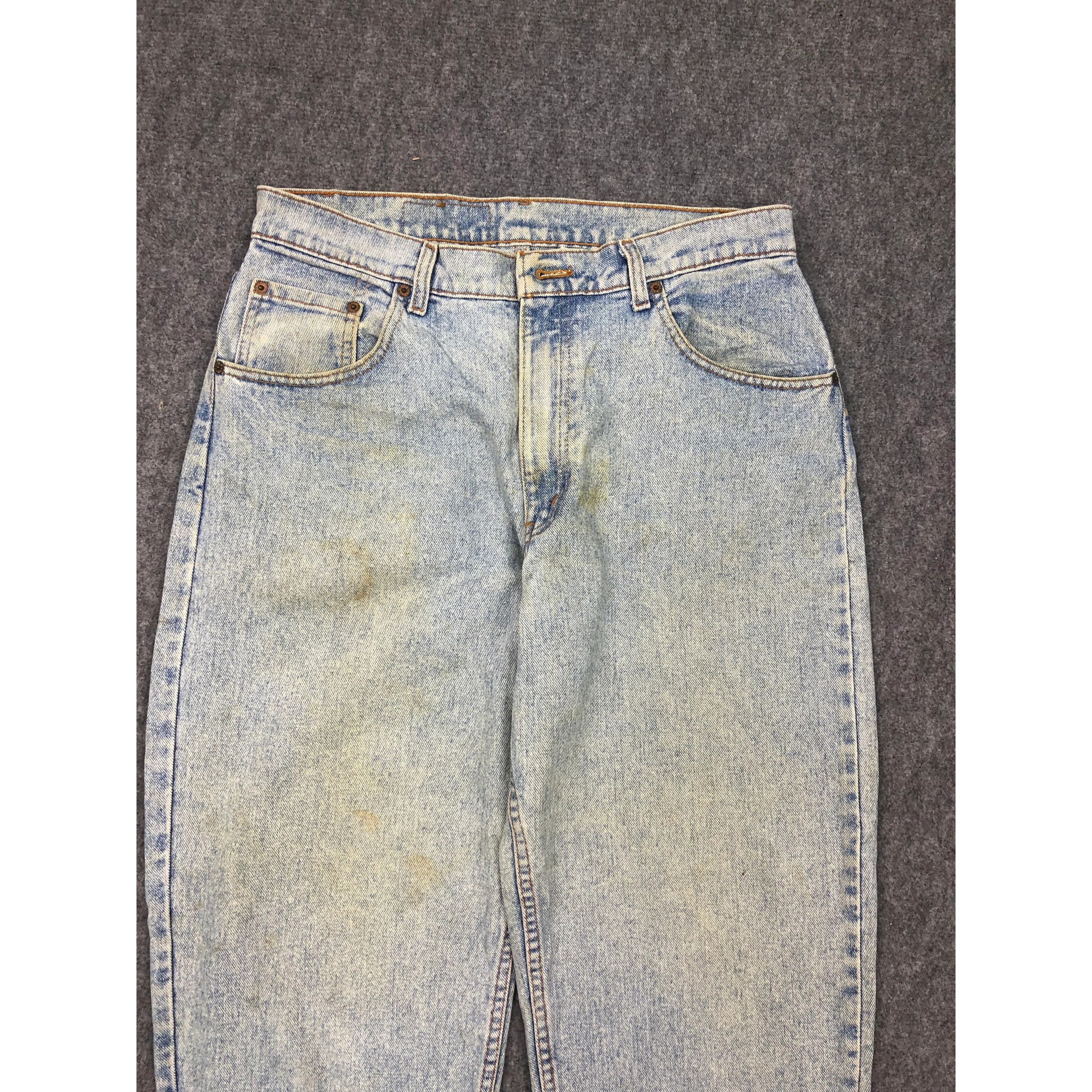 Levi's × Vintage Vintage 90s Levis 560 Made In USA Blue Denim DP0218 Size US 34 / EU 50 - 3 Thumbnail