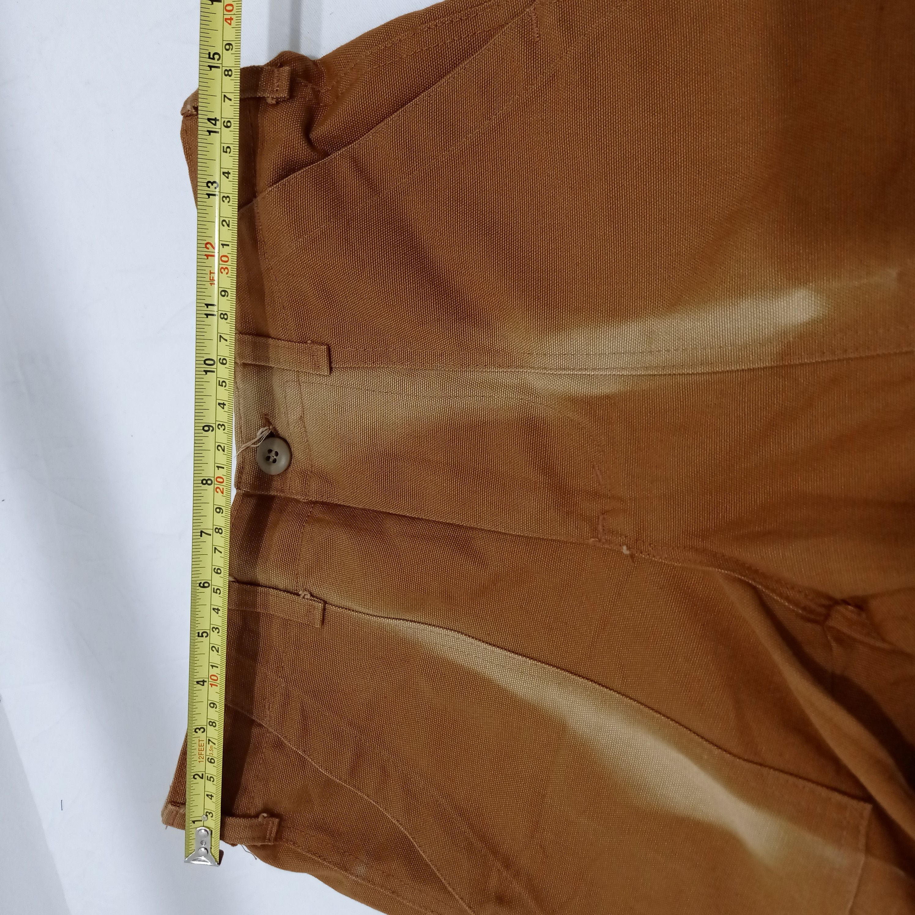 Vintage GUNG HO CRAFT WITH PRIDE USA BAKER PANTS Size US 28 / EU 44 - 7 Thumbnail