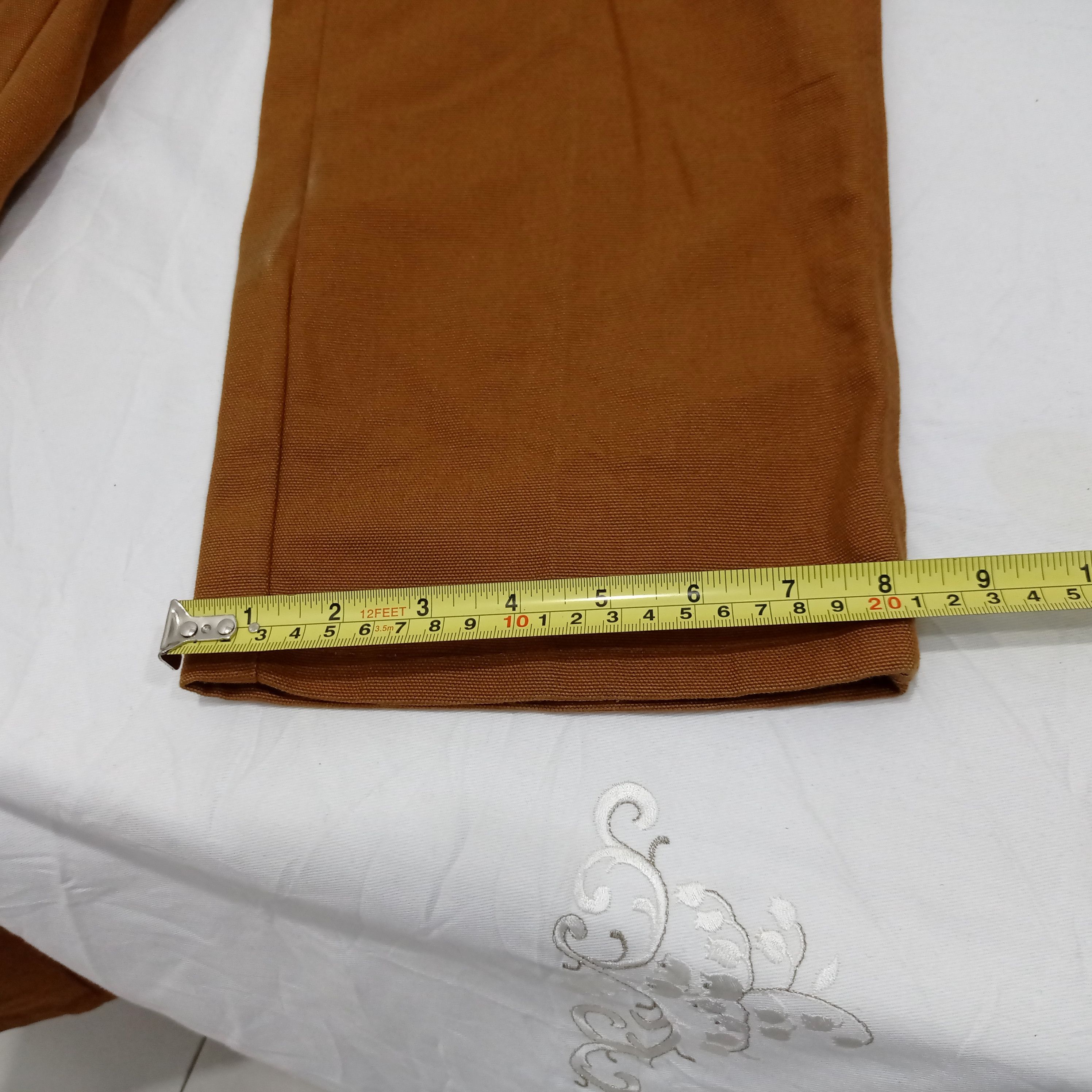 Vintage GUNG HO CRAFT WITH PRIDE USA BAKER PANTS Size US 28 / EU 44 - 12 Thumbnail
