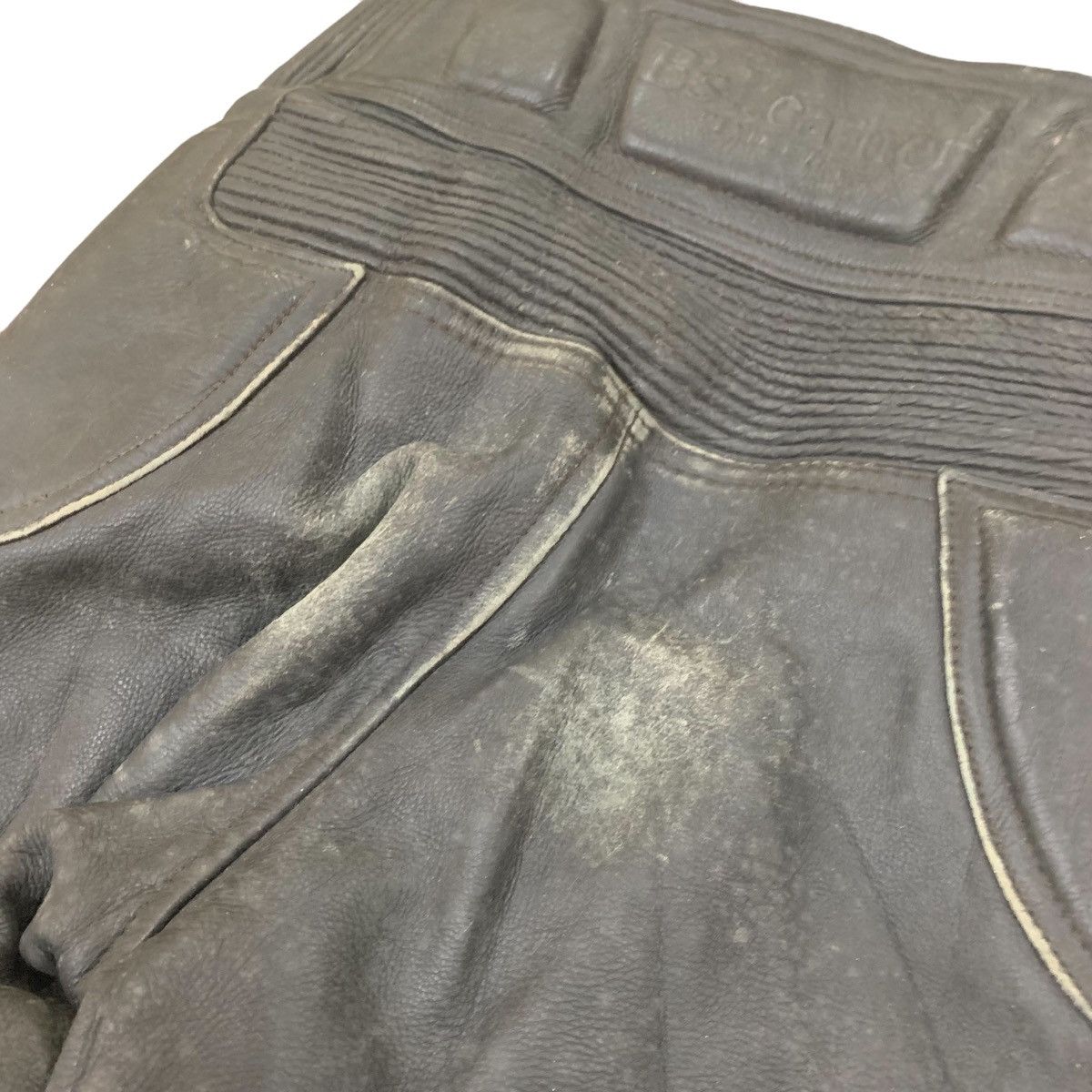 Kadoya Vintage B’S Leather Bikers Racing Pants Size US 28 / EU 44 - 13 Thumbnail