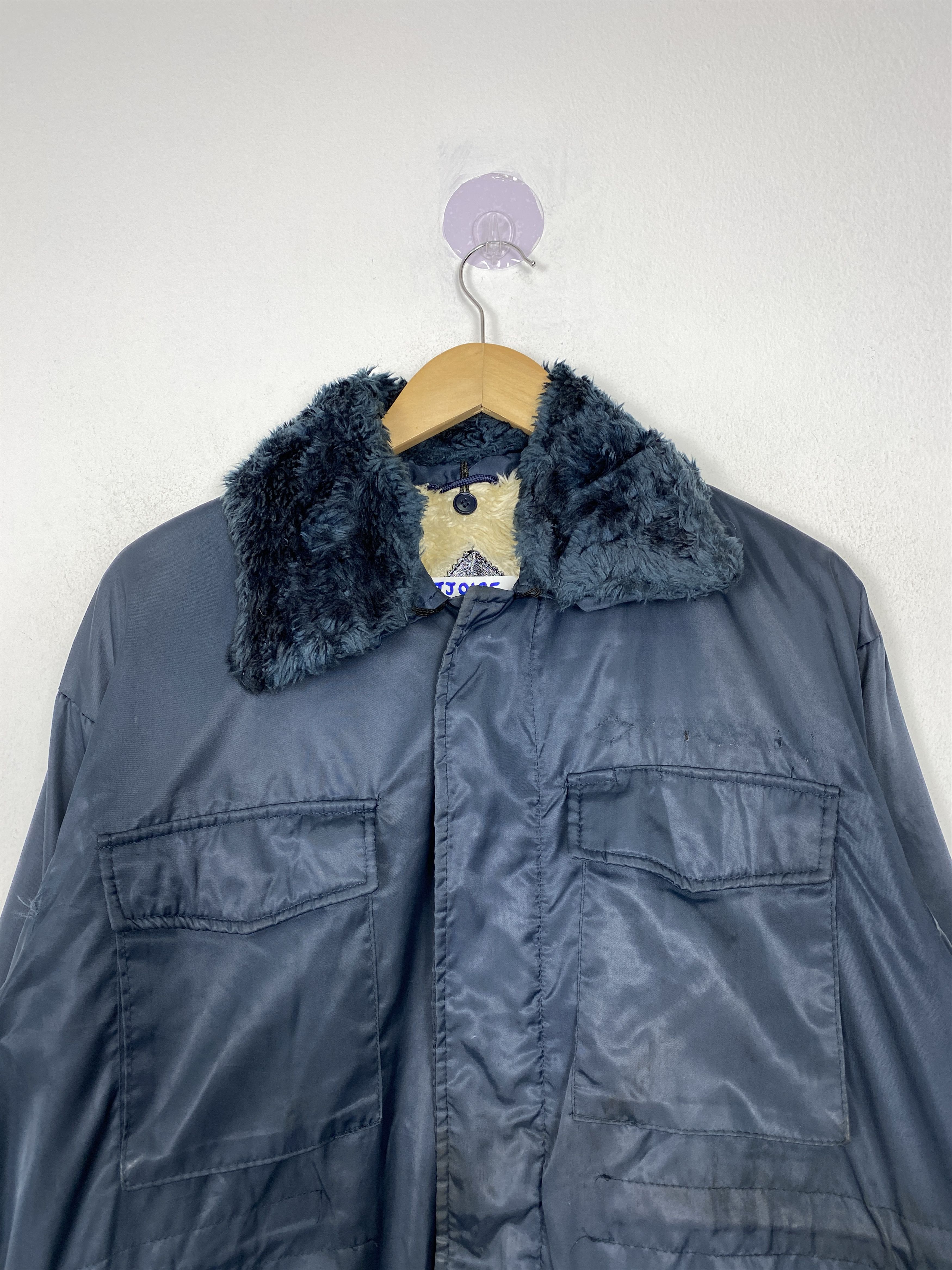 Japanese Brand Vintage Japanese Brand Sherpa Lining Winter Warm Jacket Size US M / EU 48-50 / 2 - 2 Thumbnail